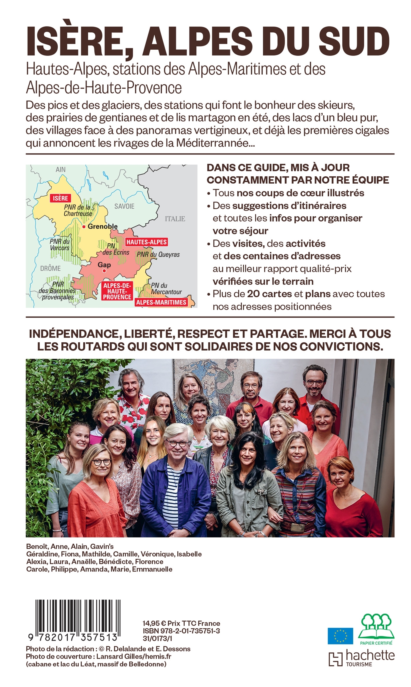 Guide du Routard Isère, Alpes du Sud 2026/27 -   - HACHETTE TOURI