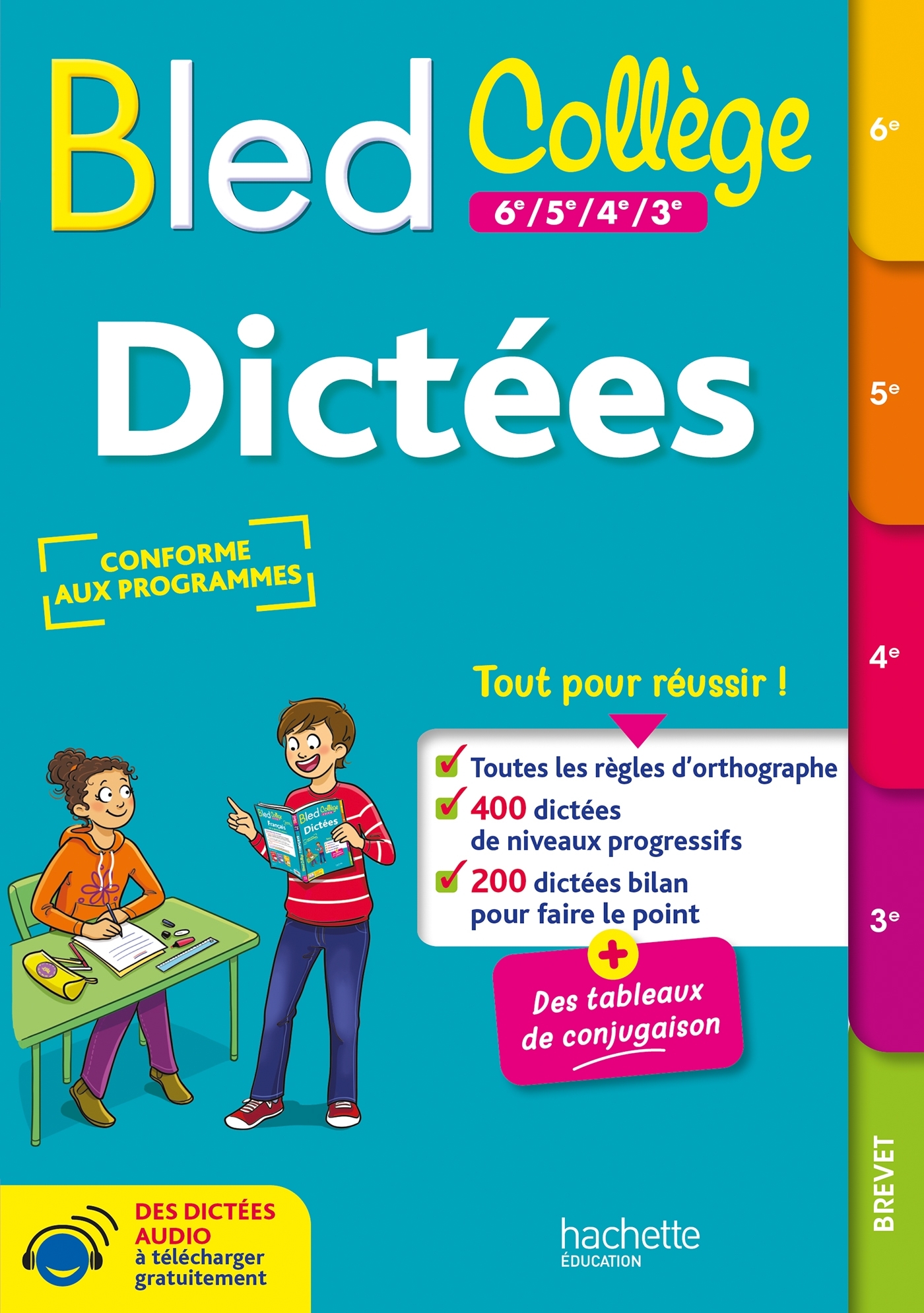 BLED Collège Dictées - Isabelle Lisle - HACHETTE EDUC