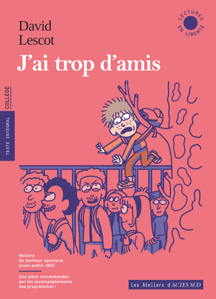 J'ai trop d'amis - David Lescot, Delphine Urban - ACTES SUD