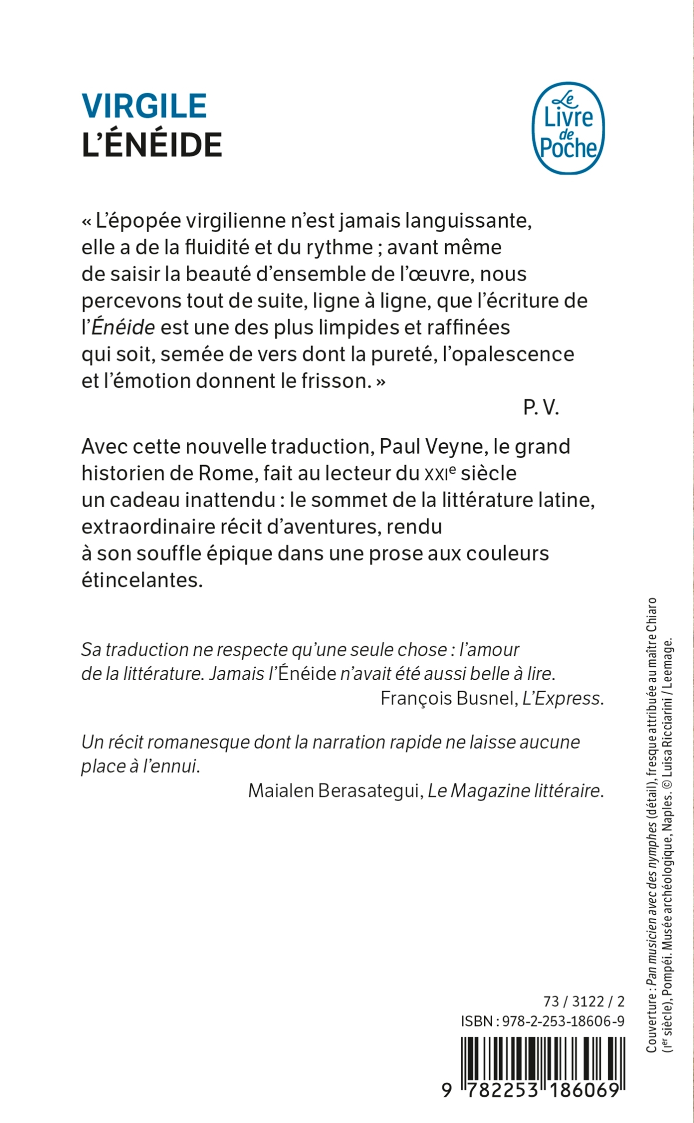L'Énéide -  Virgile - LGF