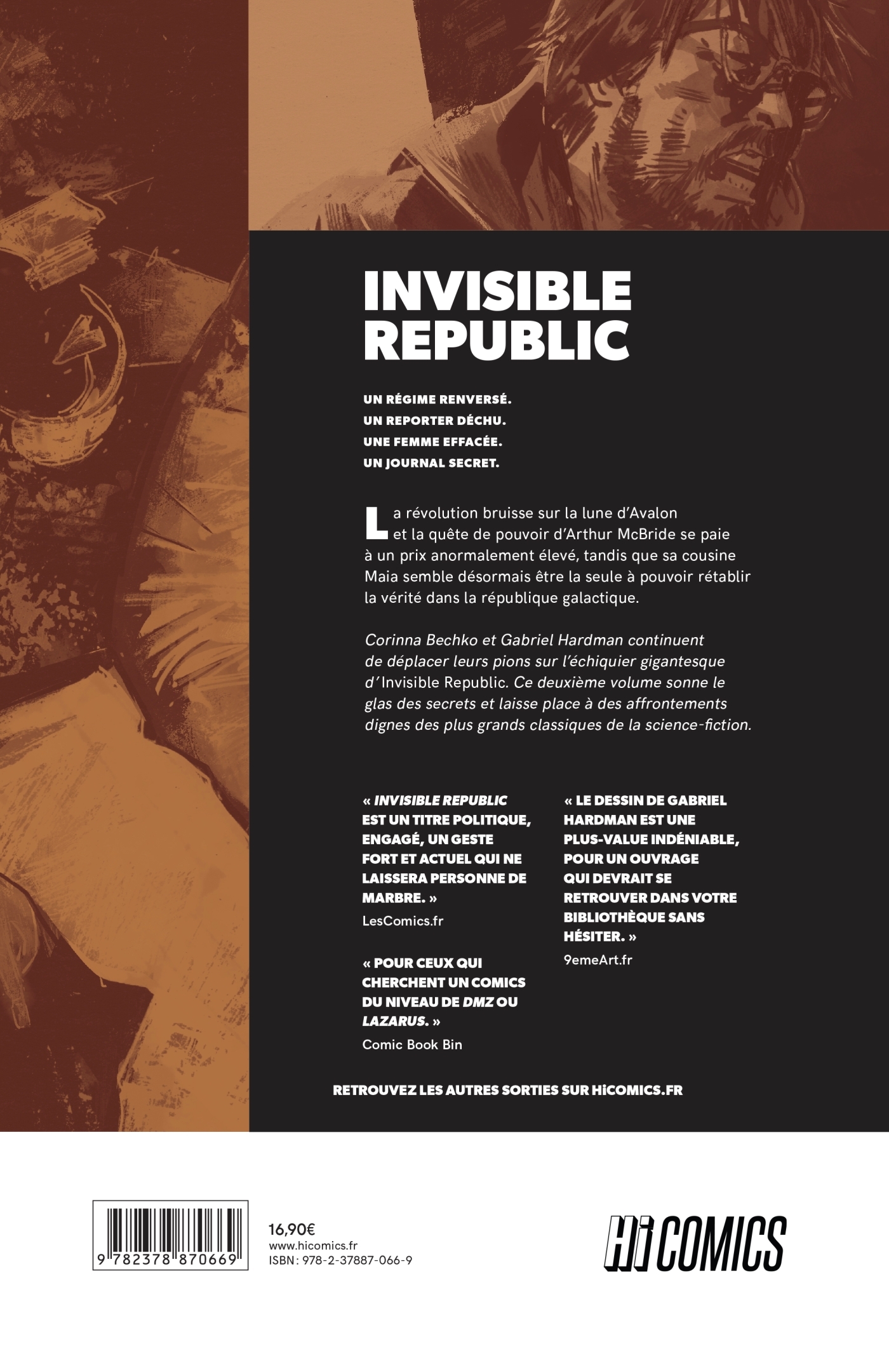 Invisible Republic,  T2 - Corinna Bechko - HICOMICS