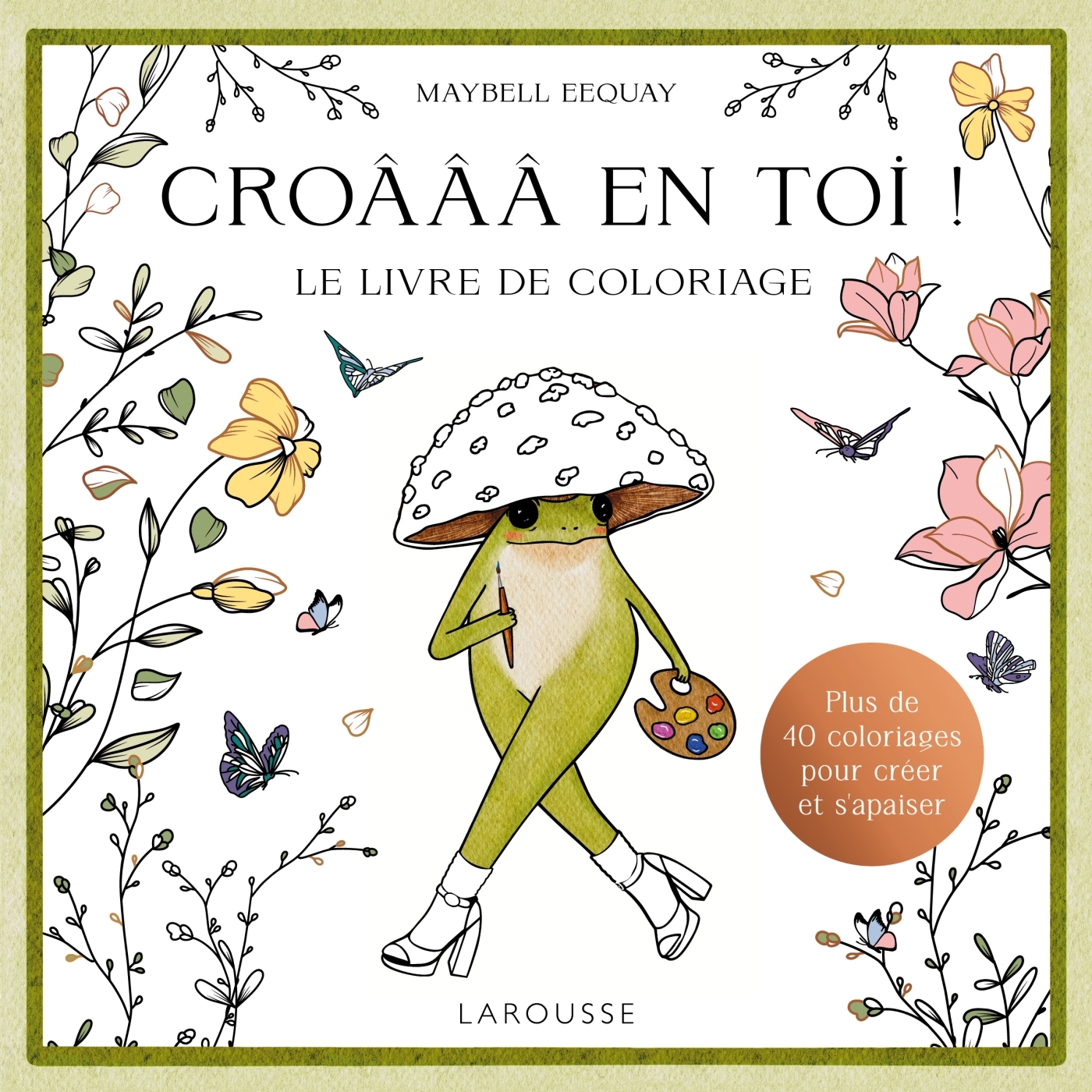 Croâââ en toi - coloriage -  - LAROUSSE
