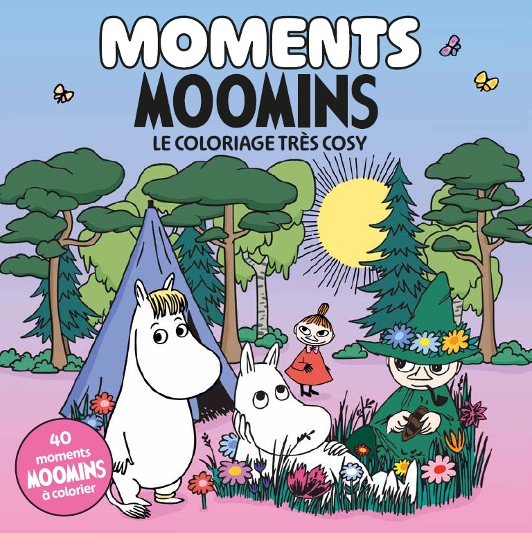 Moments Moomins, le Coloriage très cosy -  - QILINN