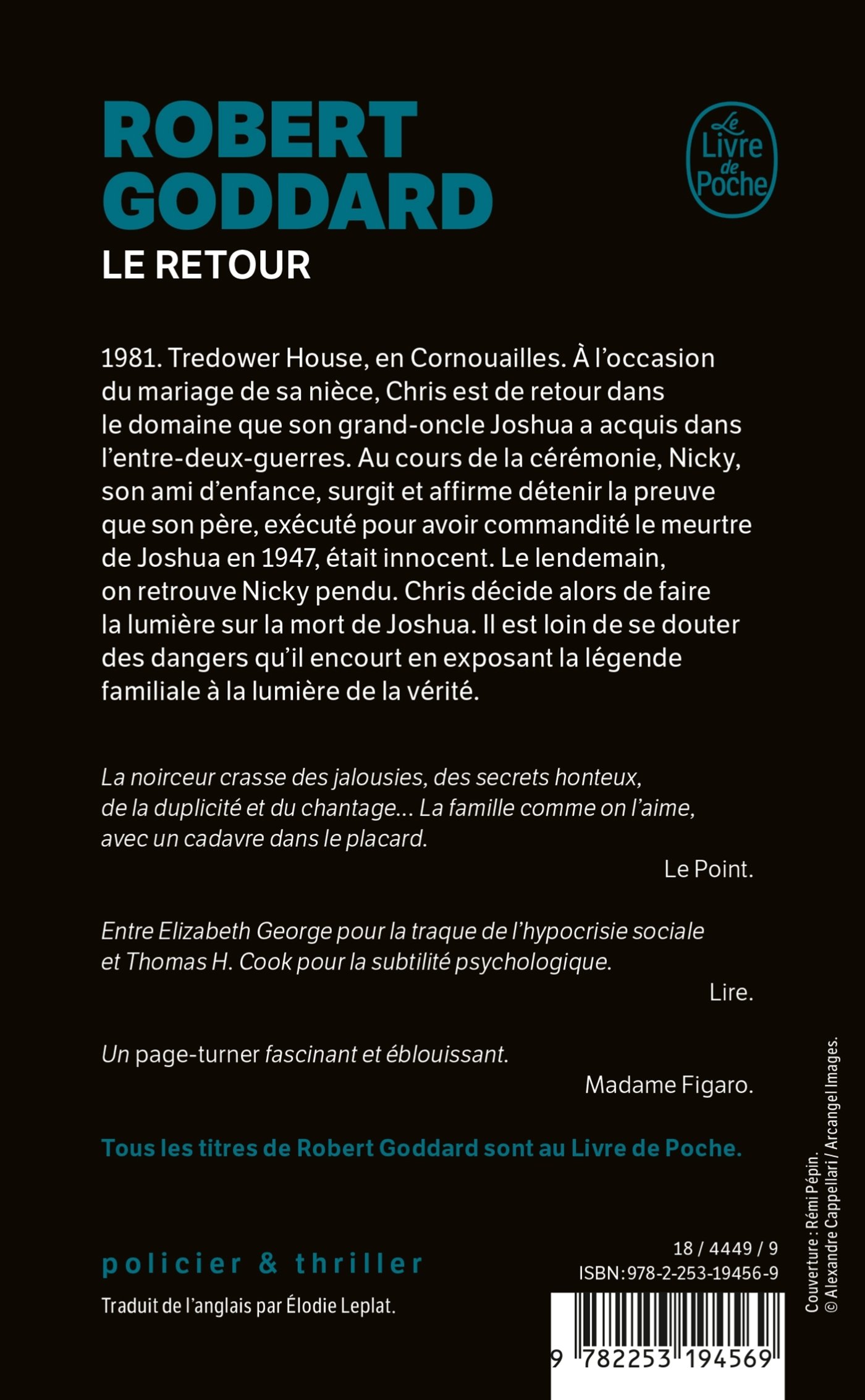 Le Retour - Robert Goddard - LGF