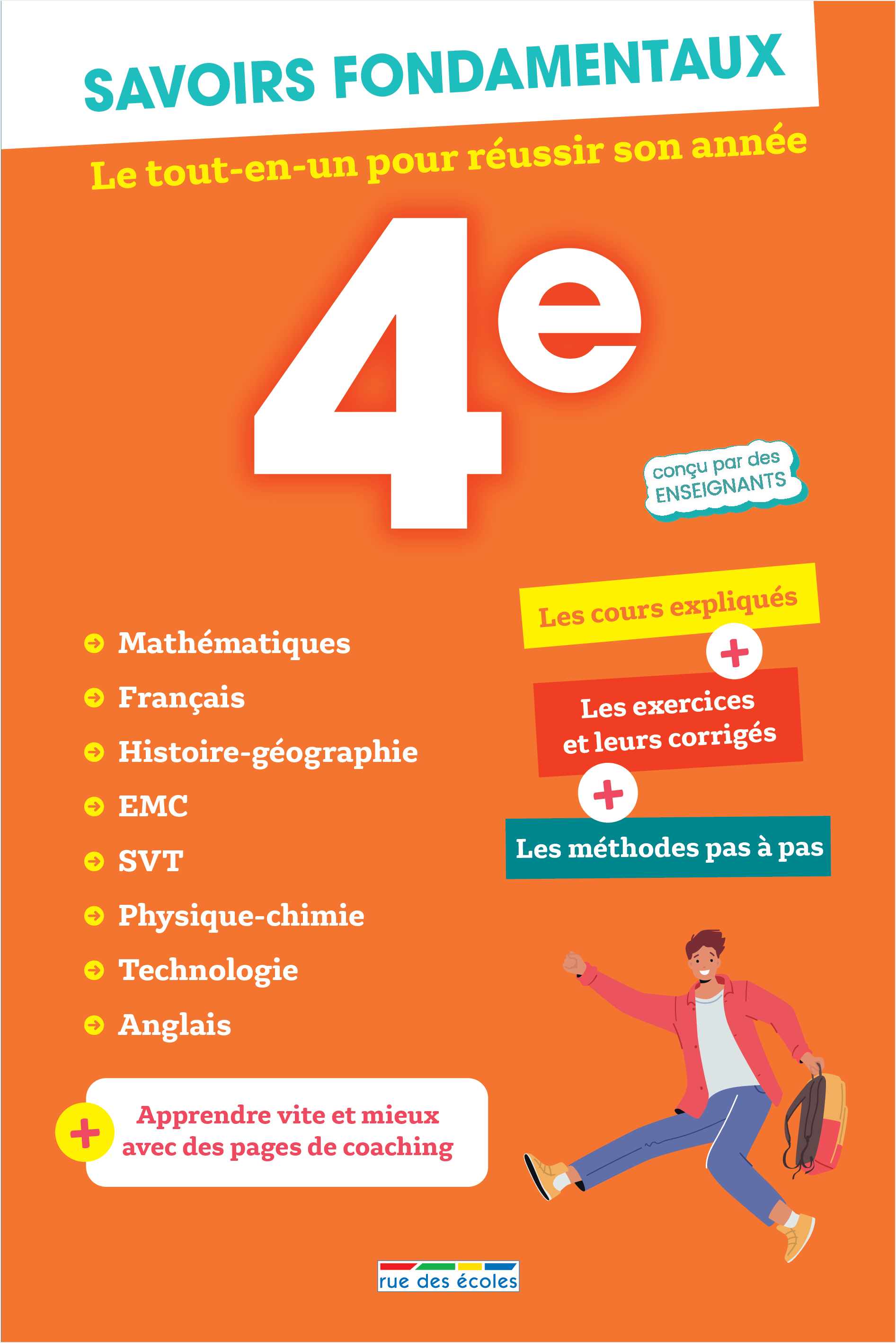 Savoirs fondamentaux 4e - Toutes les matières -  Collectif - RUE DES ECOLES