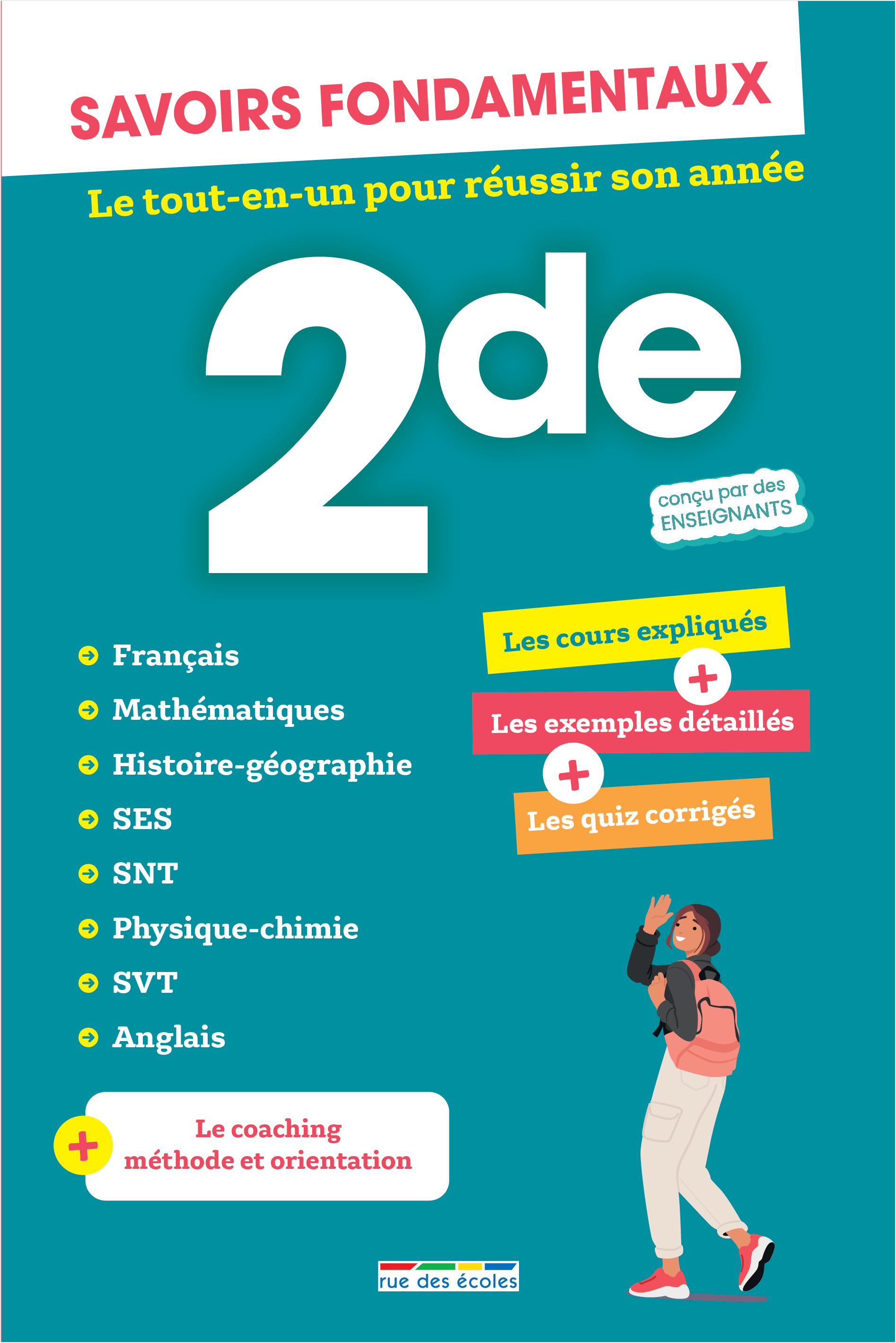 Savoirs fondamentaux Seconde - Toutes les matières -  Collectif - RUE DES ECOLES