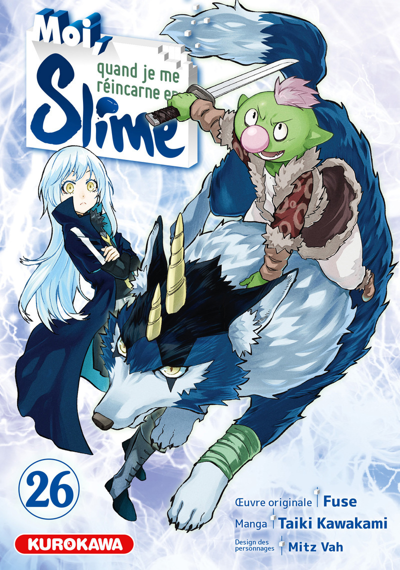 Moi, quand je me réincarne en Slime - Tome 26 - Taiki Kawakami,  Fuse,  Mitz Vah - KUROKAWA