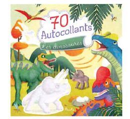 70 autocollants - Les dinosaures -  - PICCOLIA