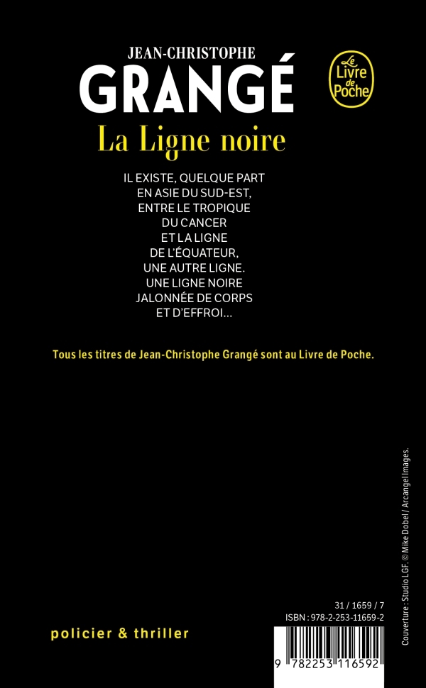 La Ligne noire - Jean-Christophe Grange - LGF