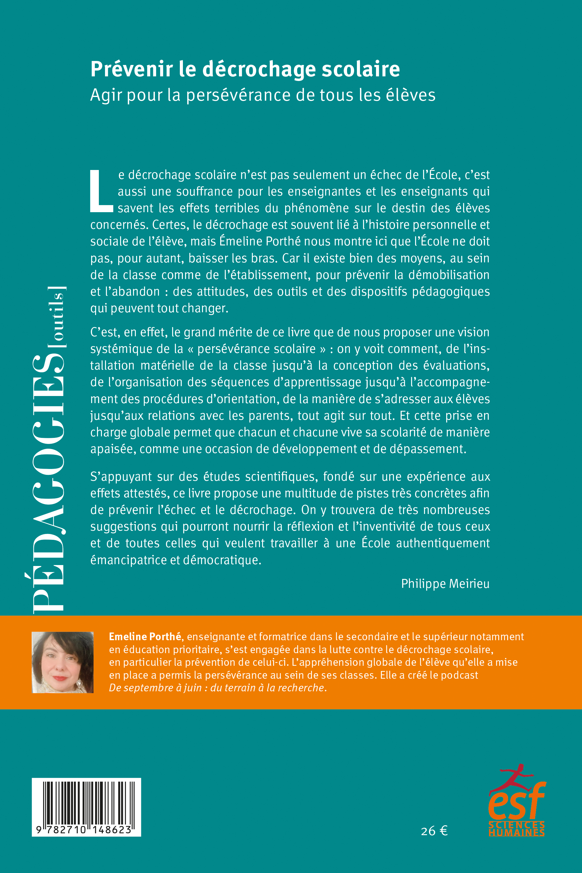 Prévenir le décrochage scolaire - Emeline Porthé - ESF