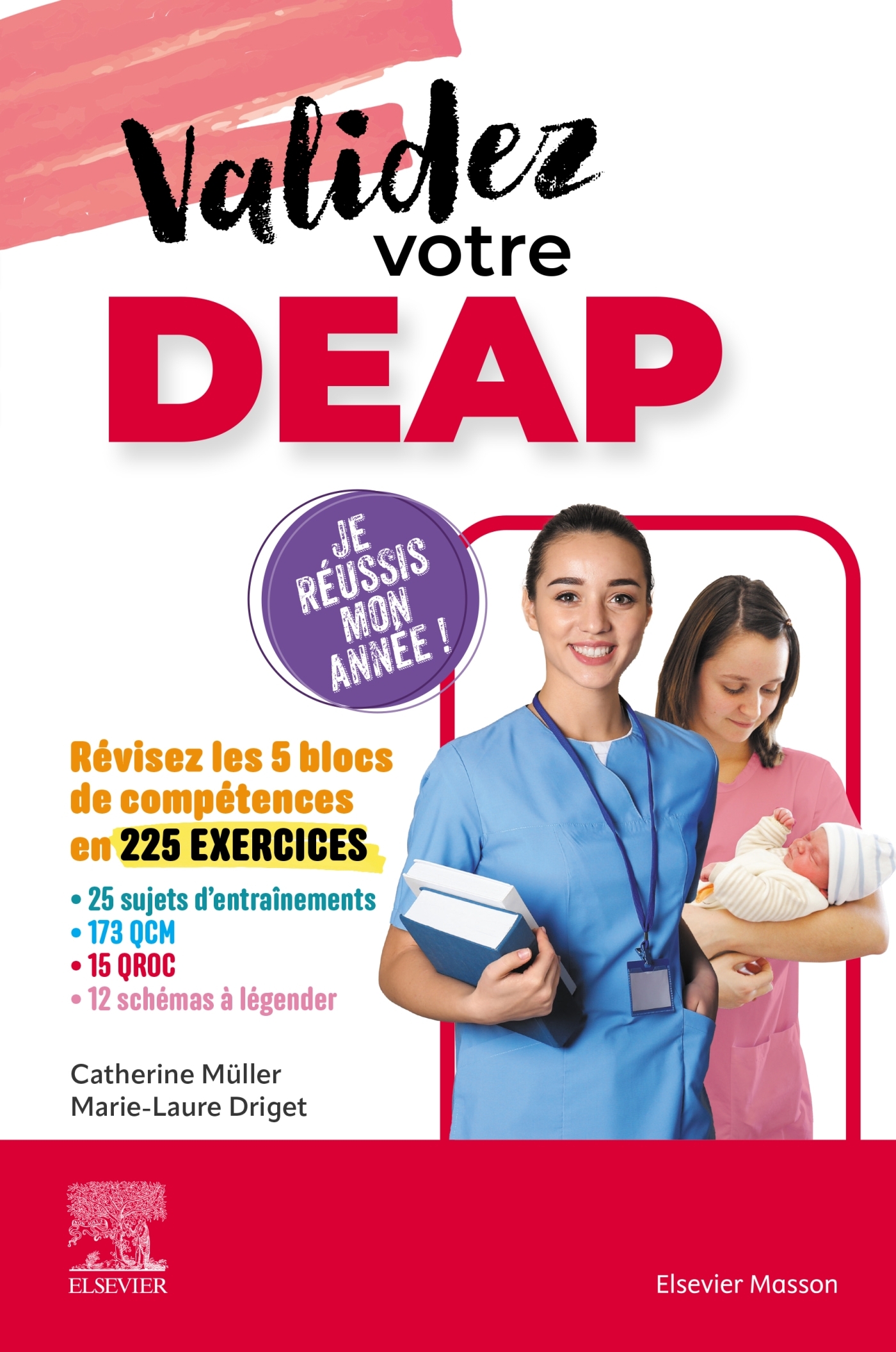 Validez votre DEAP - Catherine Müller, Marie-Laure Driget - MASSON