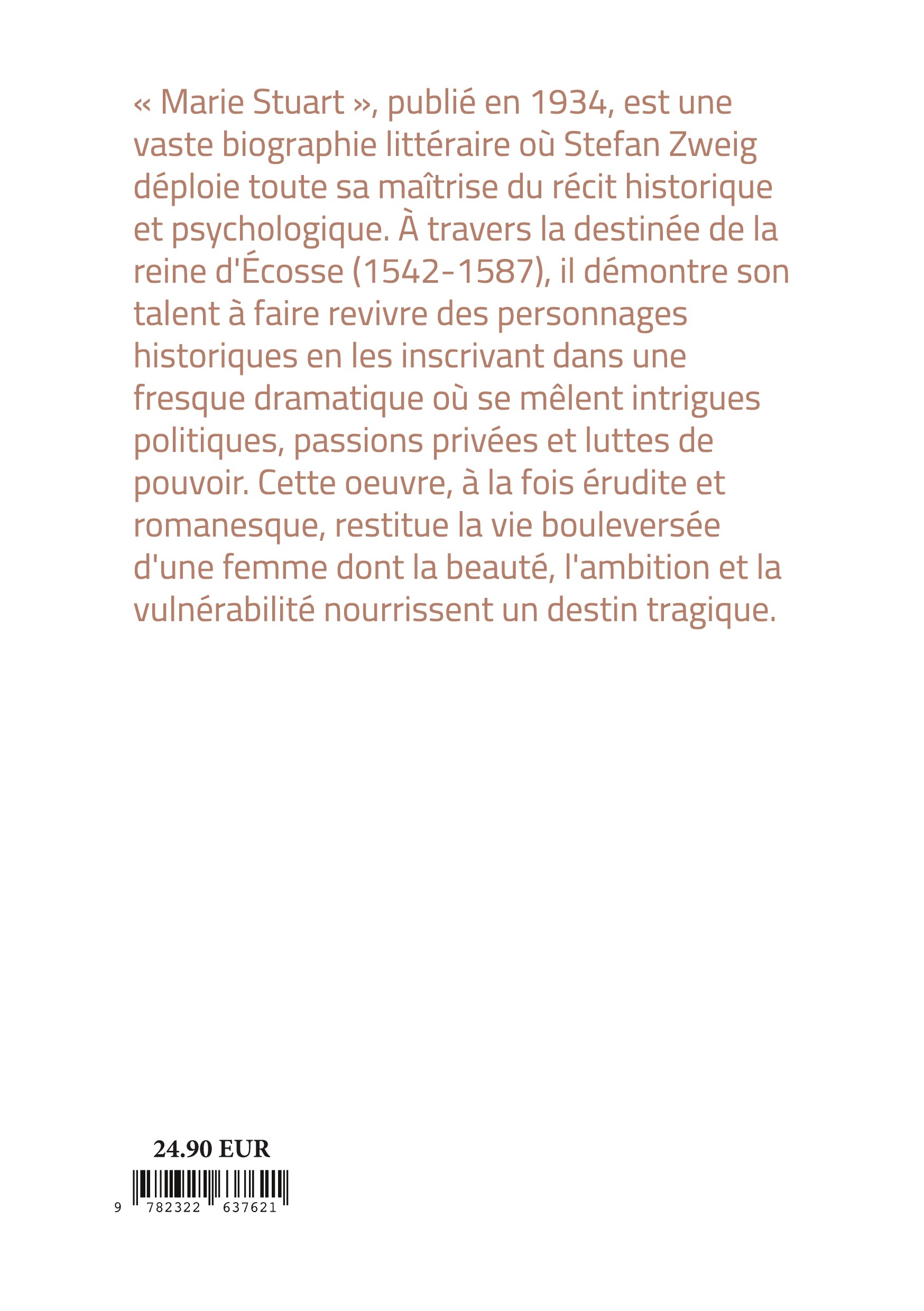 Marie Stuart -  ZWEIG STEFAN, Stefan Zweig - BOOKS ON DEMAND