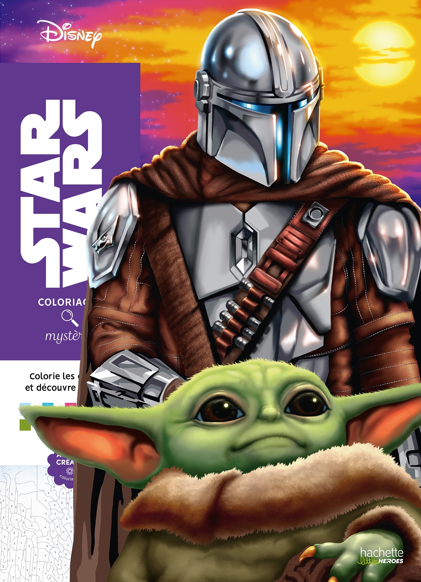 Coloriages Mystères - Star Wars - MARIEZ JEREMY - HACHETTE HEROES