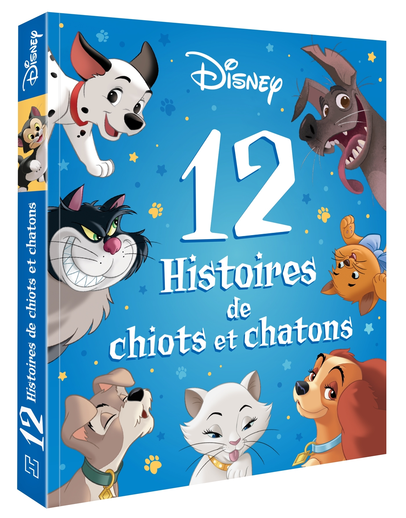 DISNEY - 12 histoires - Spécial Chiens et chats -  Disney - DISNEY HACHETTE
