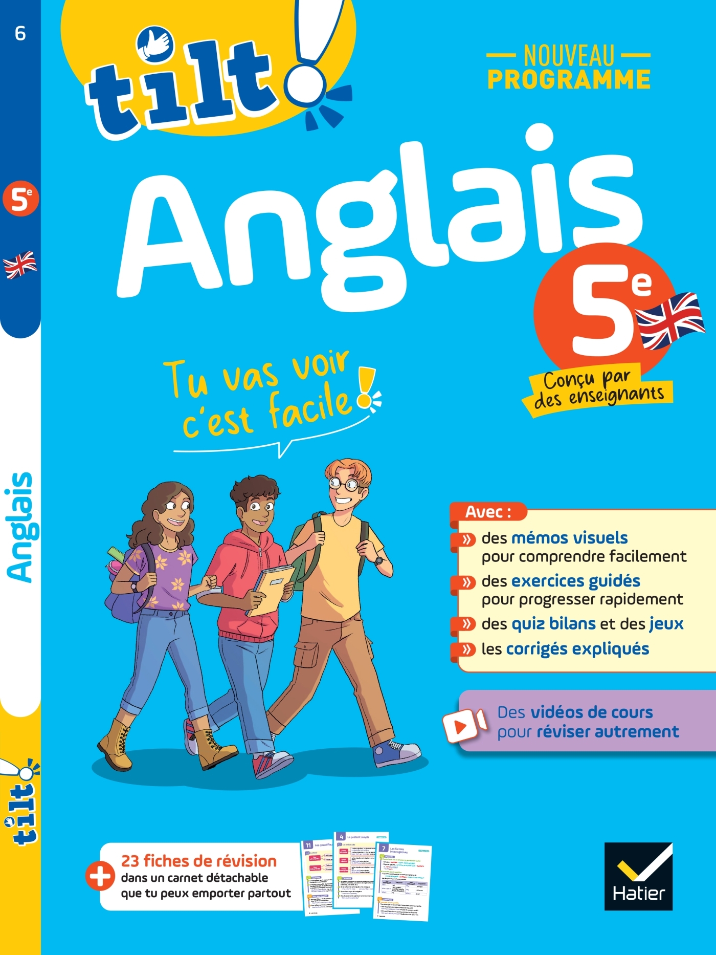 Tilt ! - Anglais 5e - Nouveau programme - Evelyne Ledru-Germain - HATIER