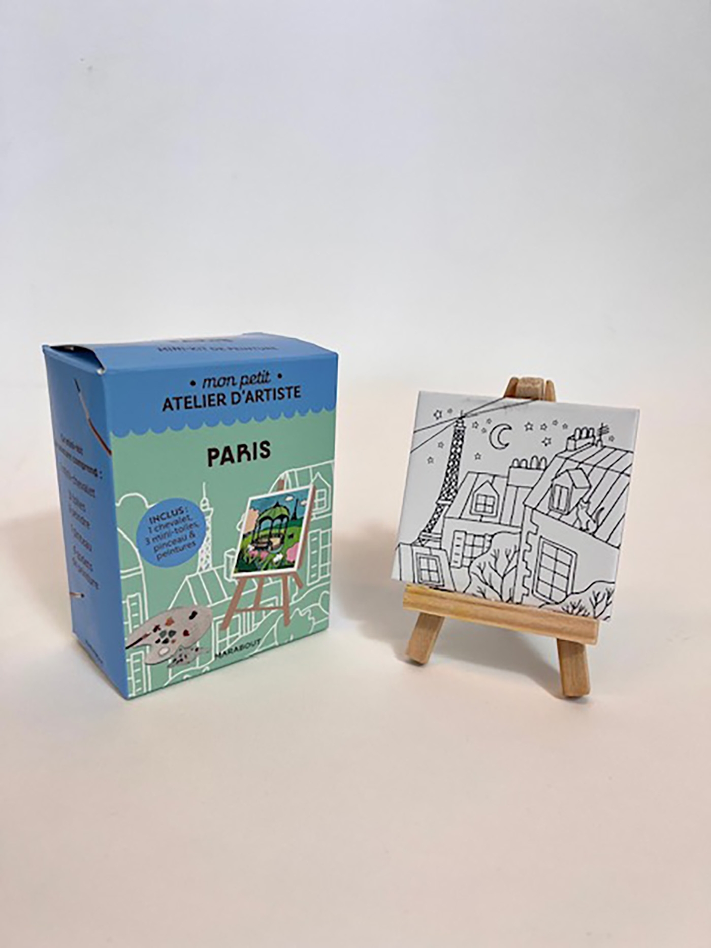 Mon petit atelier d'artiste Paris - CAVALLINI SONIA - MARABOUT