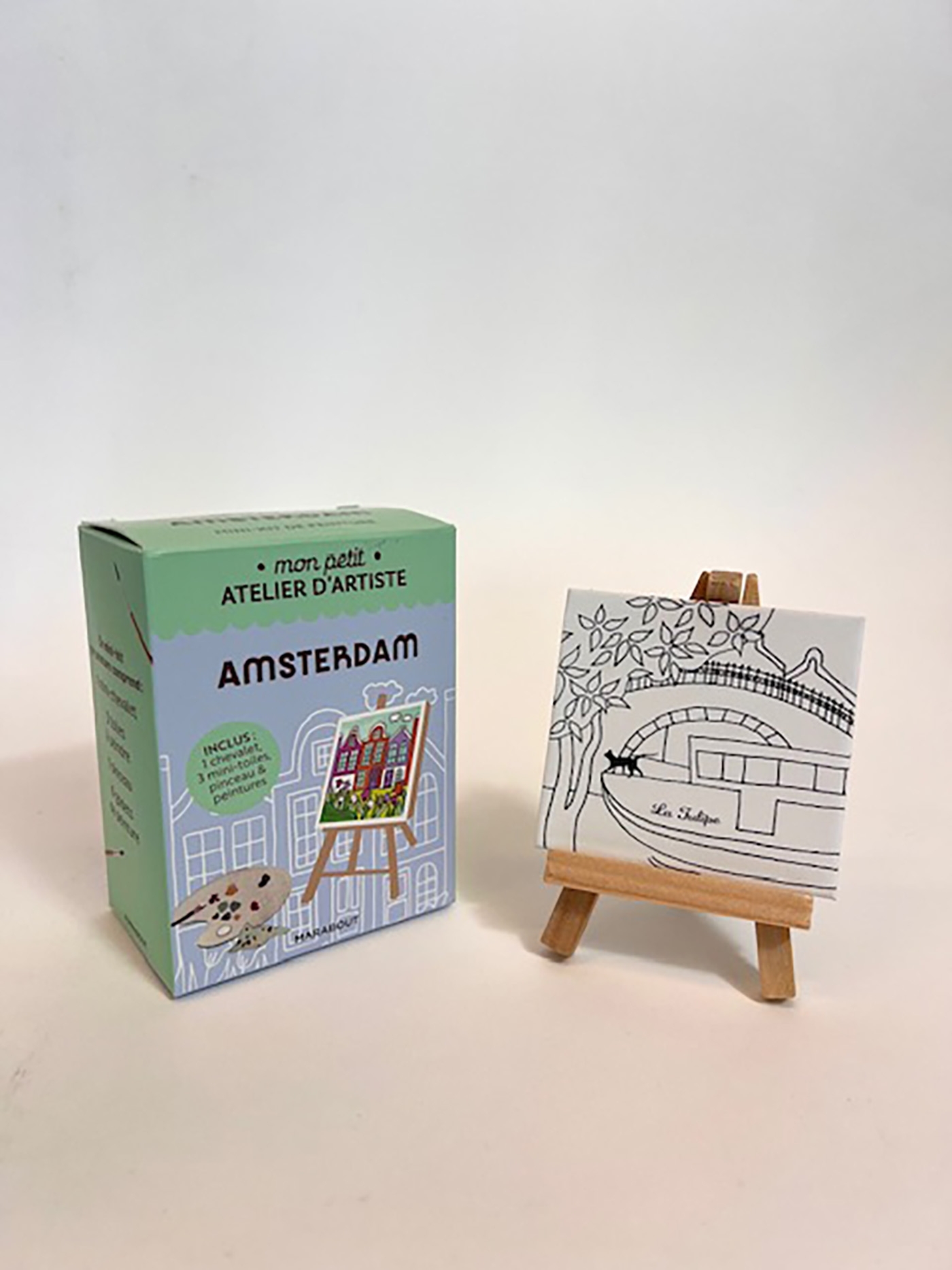 Mon petit atelier d'artiste Amsterdam -  - MARABOUT