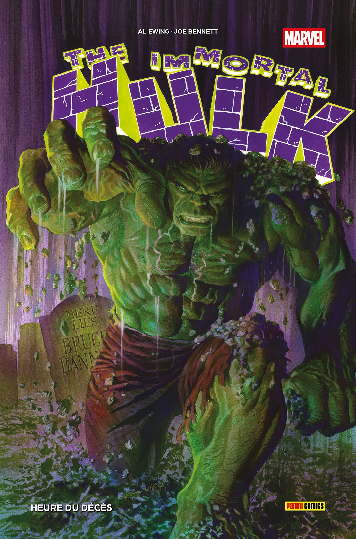 Immortal Hulk T01 : Heure du décès - Al Ewing - PANINI