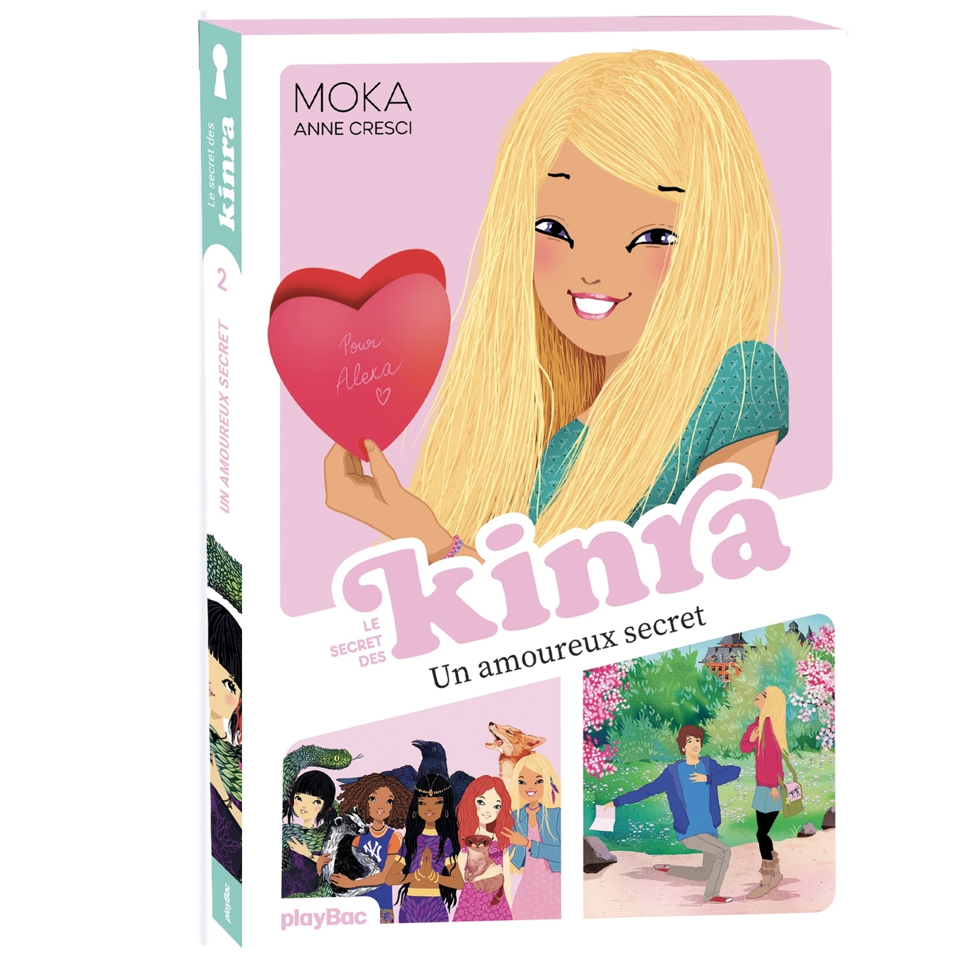 Le secret des Kinra - Un amoureux secret - Tome 2 -  Moka - PLAY BAC