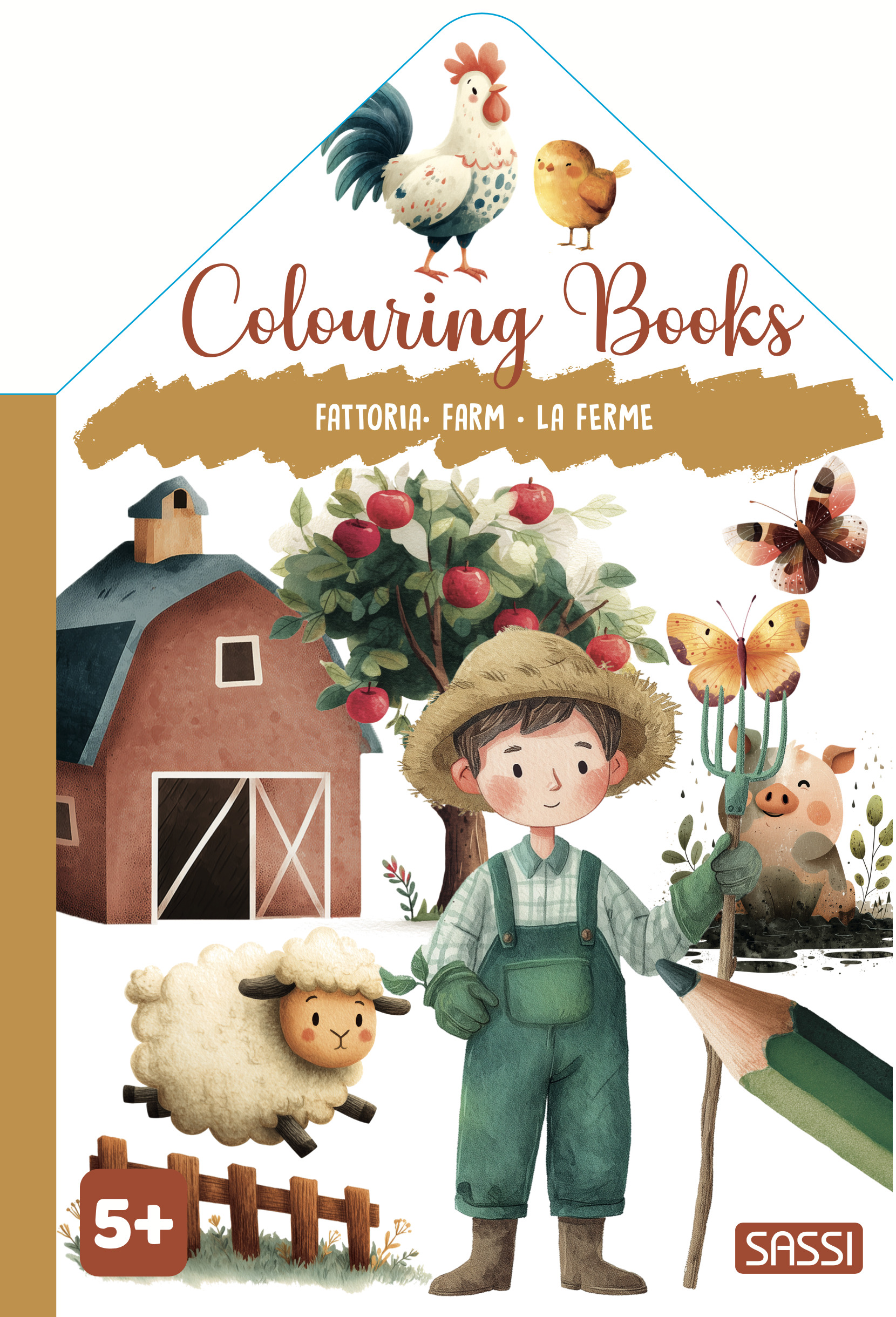Colouring books - La ferme -  AA.VV. - SASSI