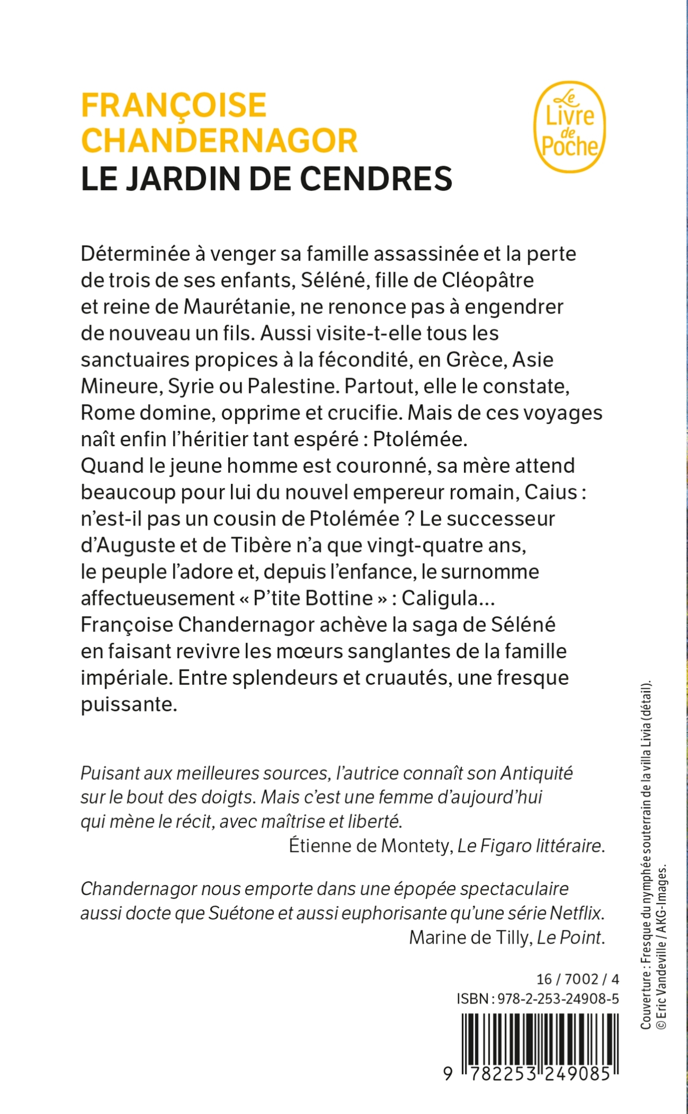 Le Jardin de cendres (La Reine oubliée, Tome 4) - Françoise Chandernagor - LGF