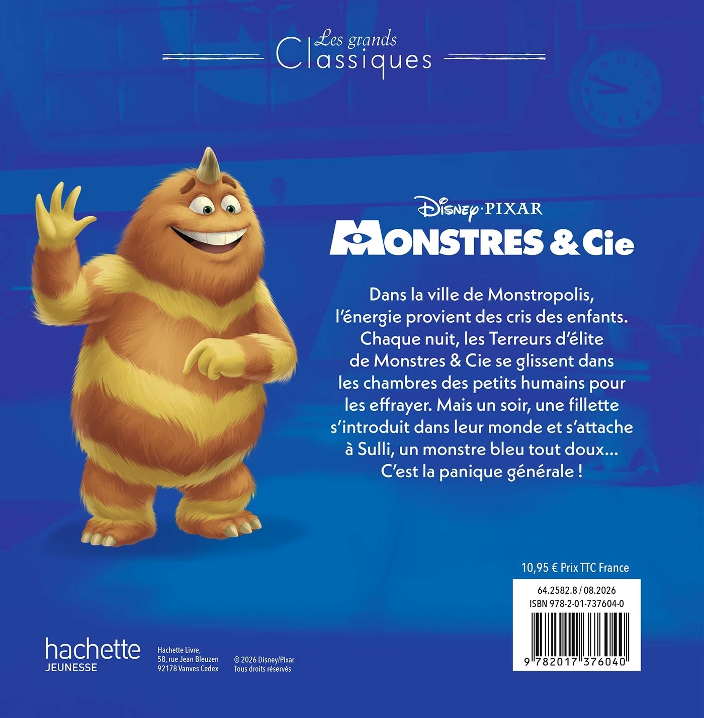 MONSTRES & CIE - Les Grands Classiques - L'histoire du film - Disney Pixar -  Disney - DISNEY HACHETTE