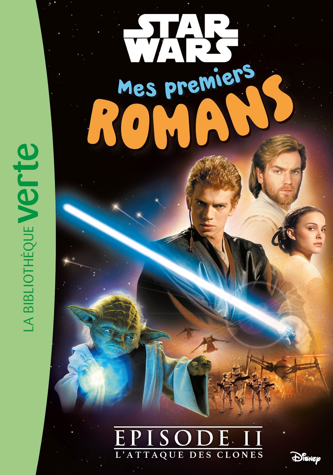 Mes premiers romans Star Wars, Tome 02 - L'attaque des clones -   - HACHETTE JEUN.