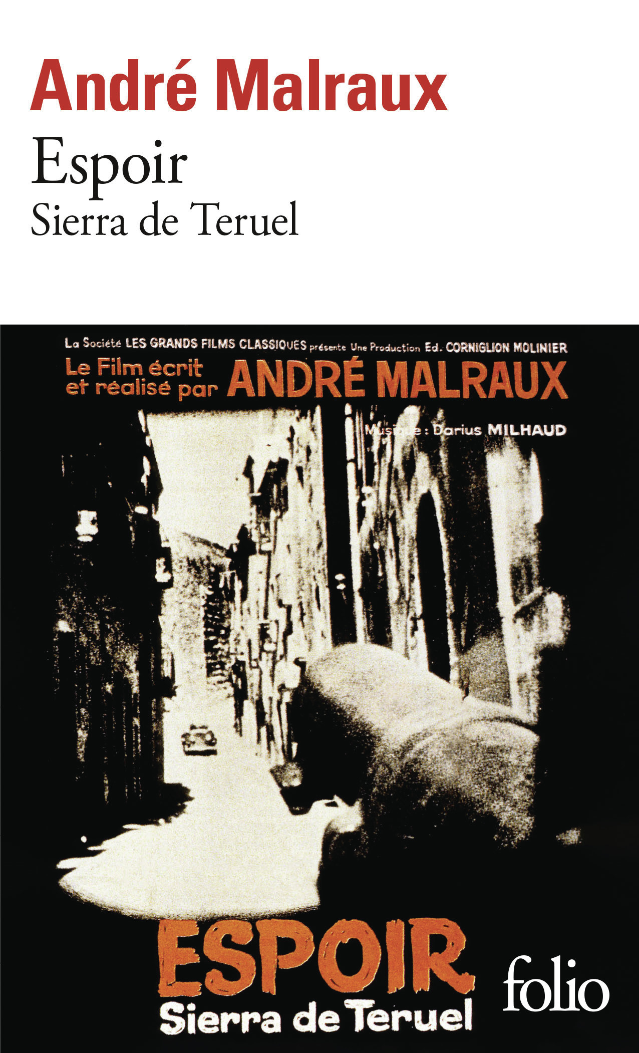 Espoir - André Malraux - FOLIO
