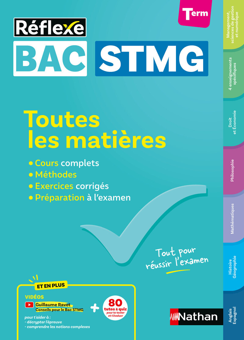 Toutes les matières de Terminale STMG - 24 - Jean-Louis Carnat - NATHAN