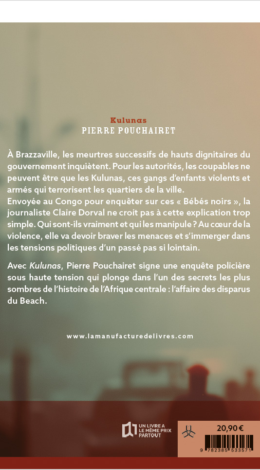 Kulunas - Pierre Pouchairet - MANUFACTURE LIV