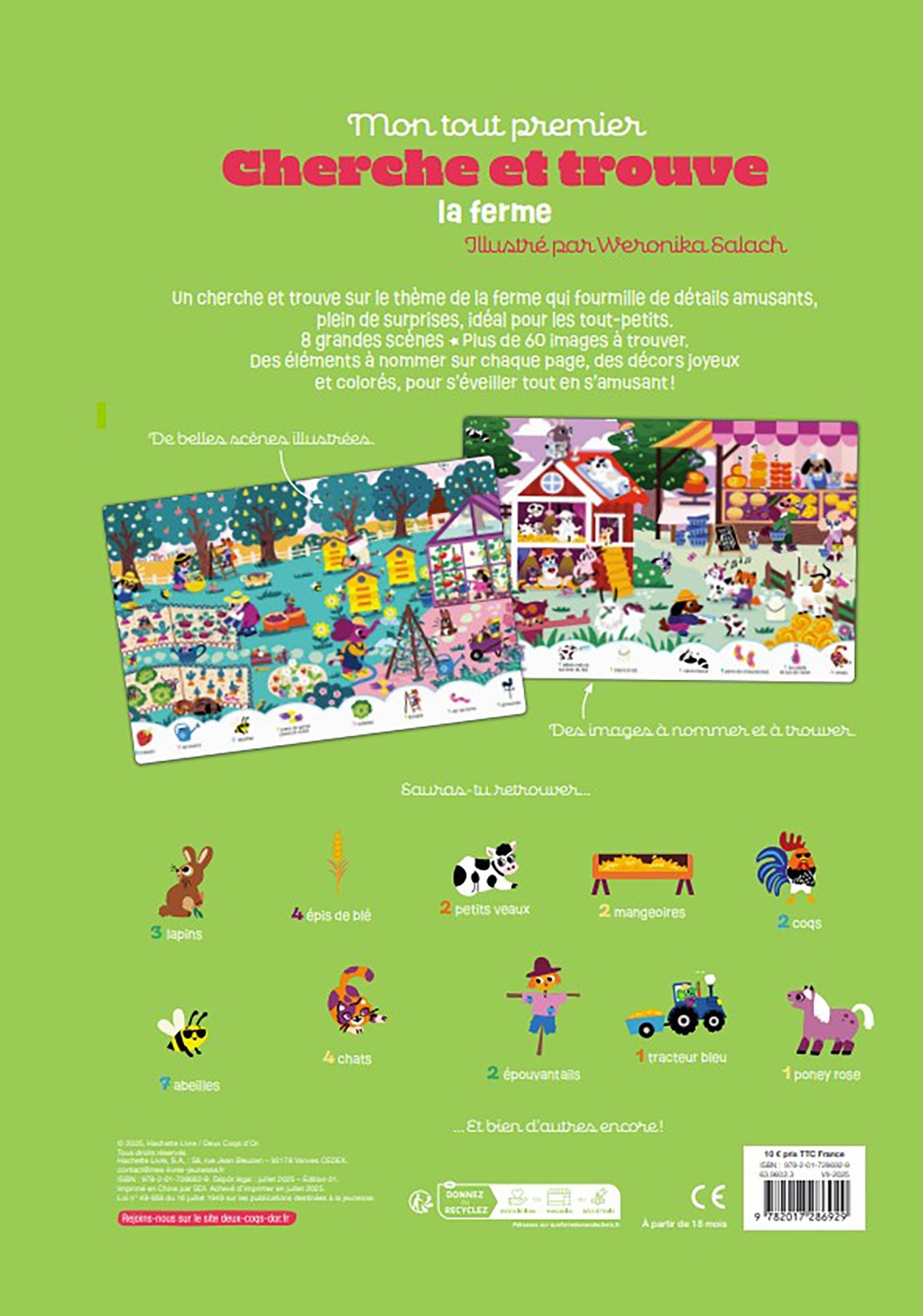 Mon tout premier cherche et trouve la ferme -  - DEUX COQS D OR