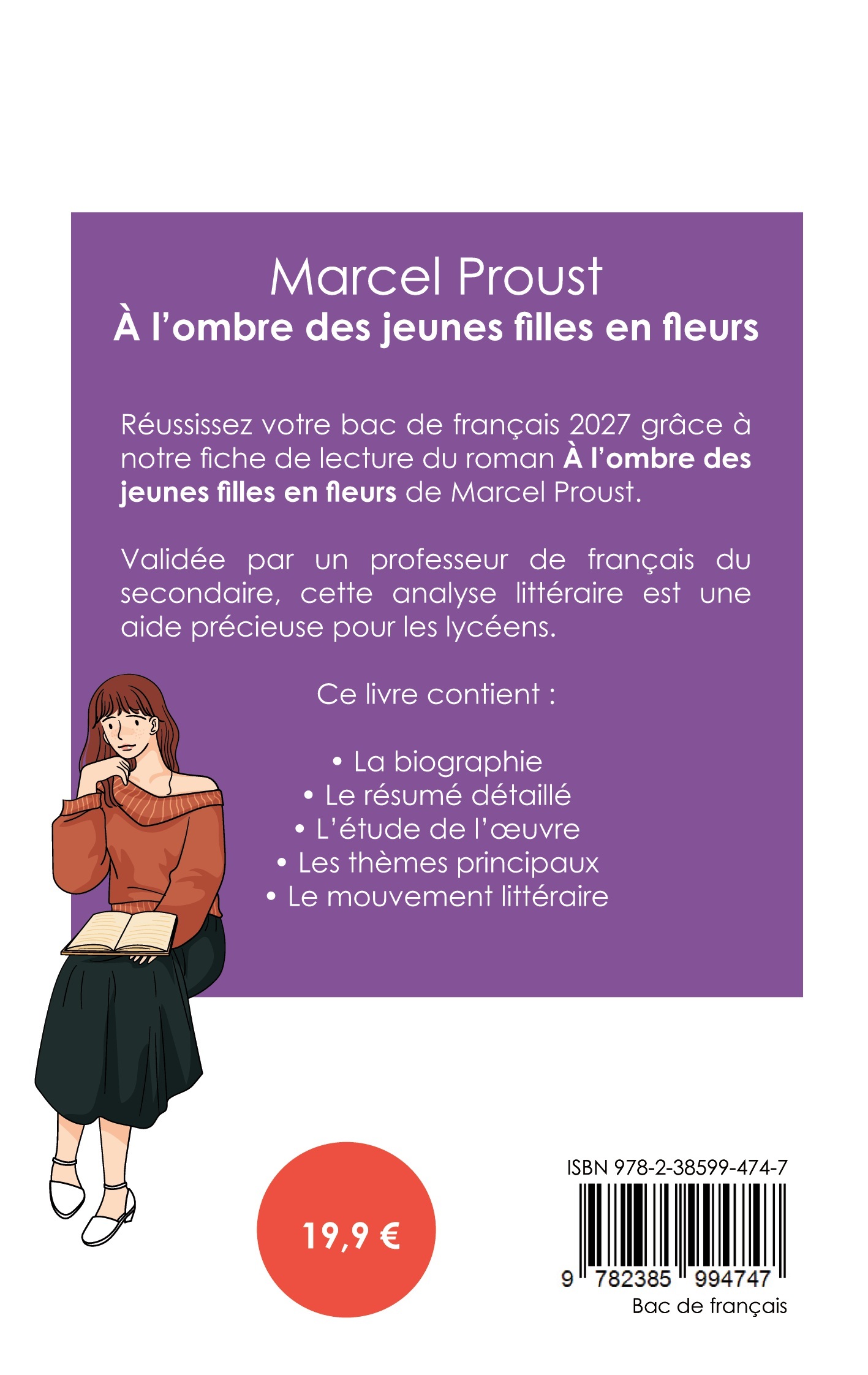 Réussir son Bac de français 2027 : Analyse du roman À l'ombre des jeunes filles en fleurs de Marcel Proust -  Proust marcel, Marcel Proust - BAC DE FRANCAIS