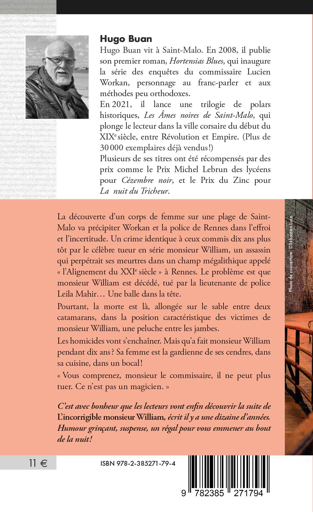 Monsieur William, le revenant - hugo buan - PALEMON