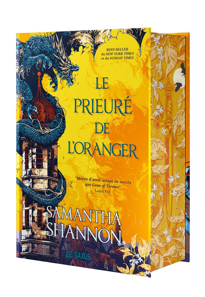 Le Prieuré de l'Oranger (édition draconique 2025) - Tome 01 Les Racines du Chaos - Samantha Shannon - DE SAXUS