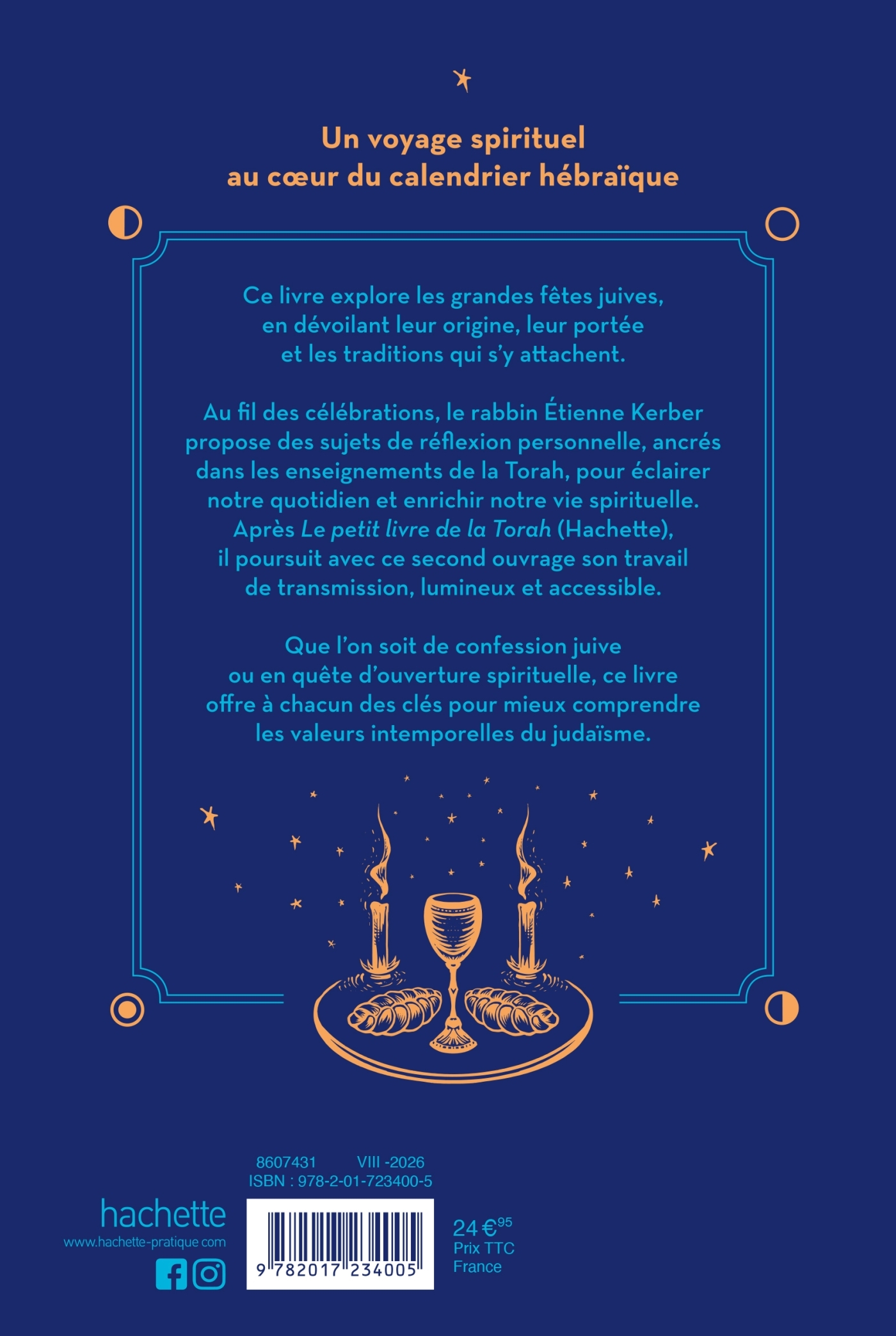 Le Guide des fêtes juives - Étienne Kerber - HACHETTE PRAT