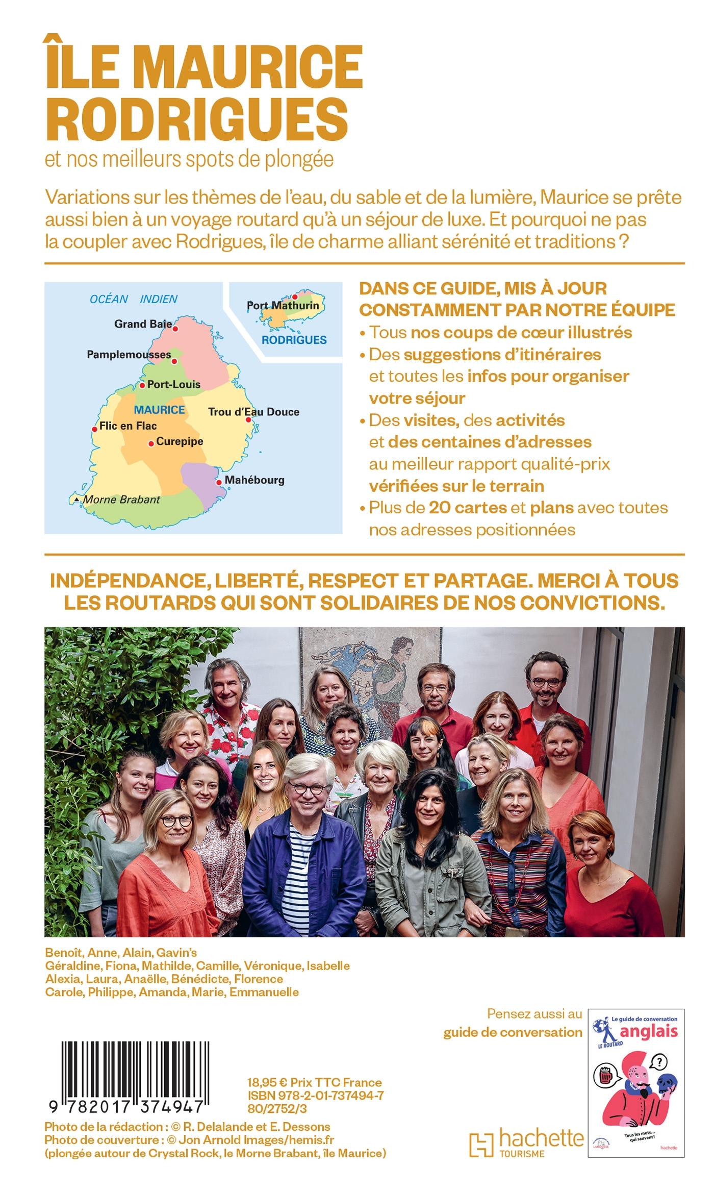 Guide du Routard Île Maurice et Rodrigues 2027/28 -   - HACHETTE TOURI