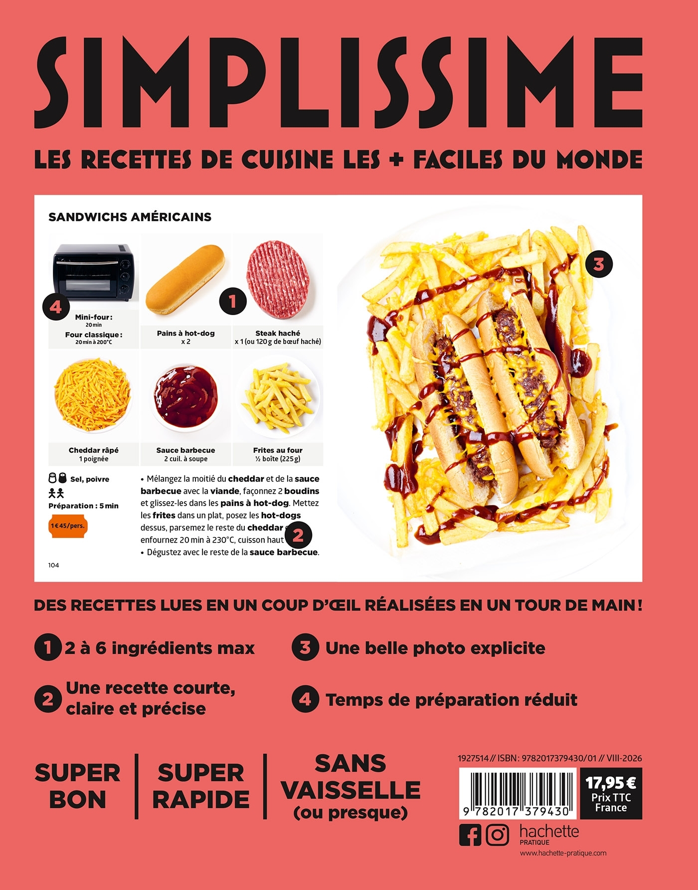 Simplissime - Le Livre de cuisine pour étudiants le + facile du monde - Jean-François Piège, Jean-François Mallet - HACHETTE PRAT