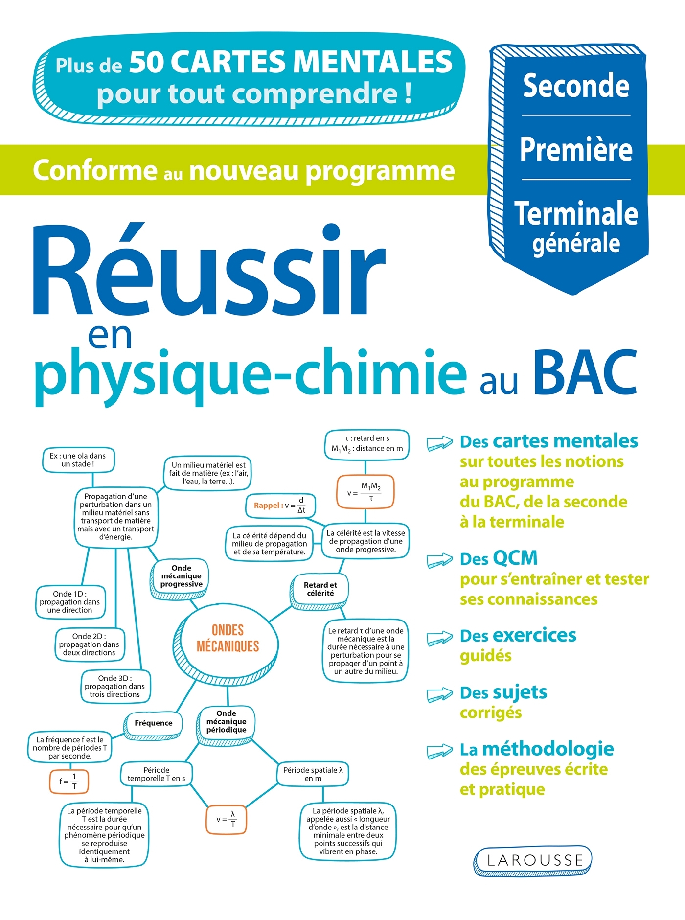 Réussir en physique-chimie au BAC - Marion Gualino - LAROUSSE
