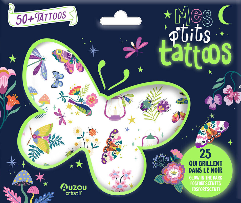 Mes p'tits tattoos - Nuit enchantée - BETHAN JANINE - AUZOU