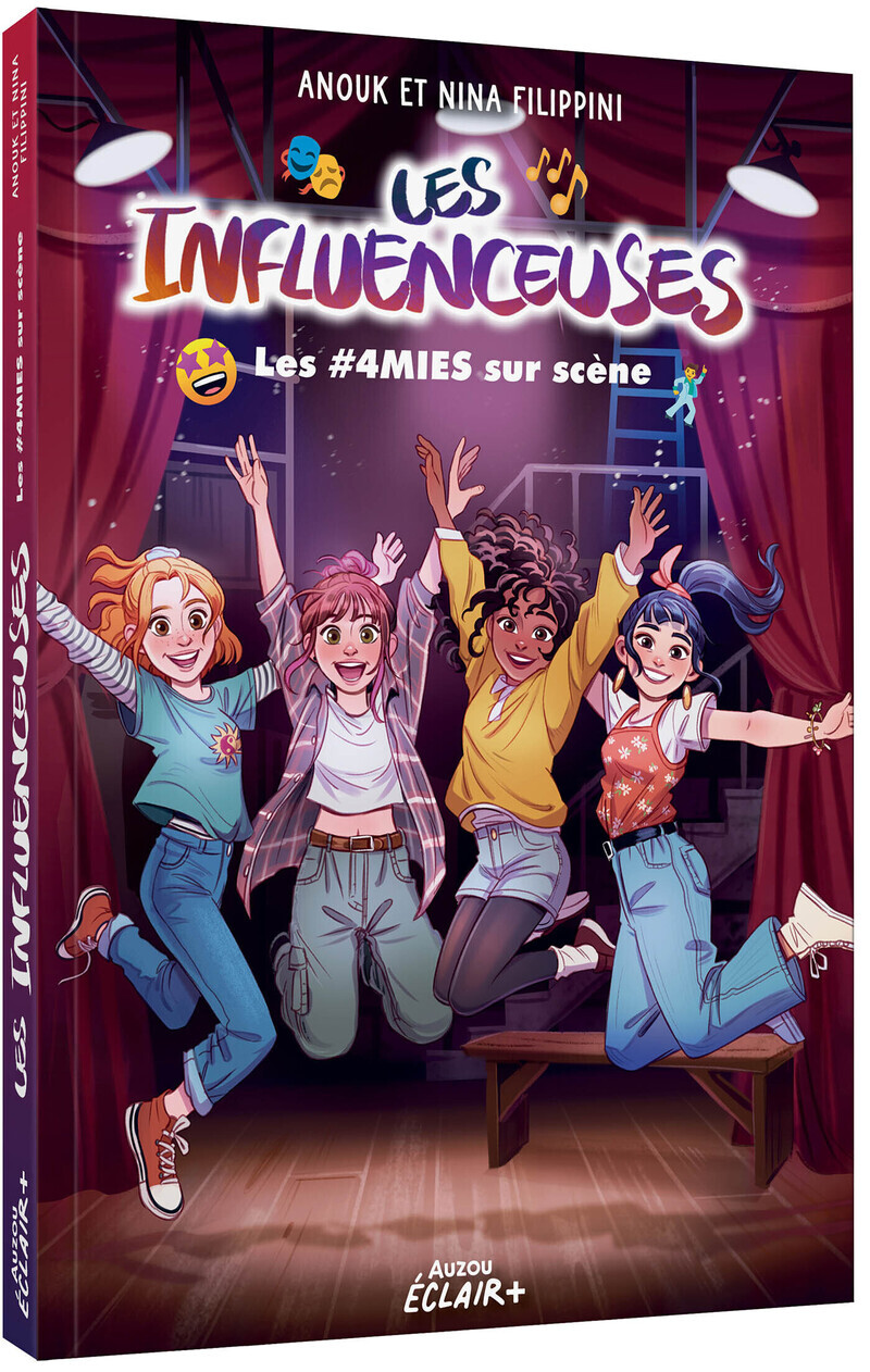 Les influenceuses - Les #4mies sur scène - Anouk FILIPPINI,  Nina Filippini - AUZOU