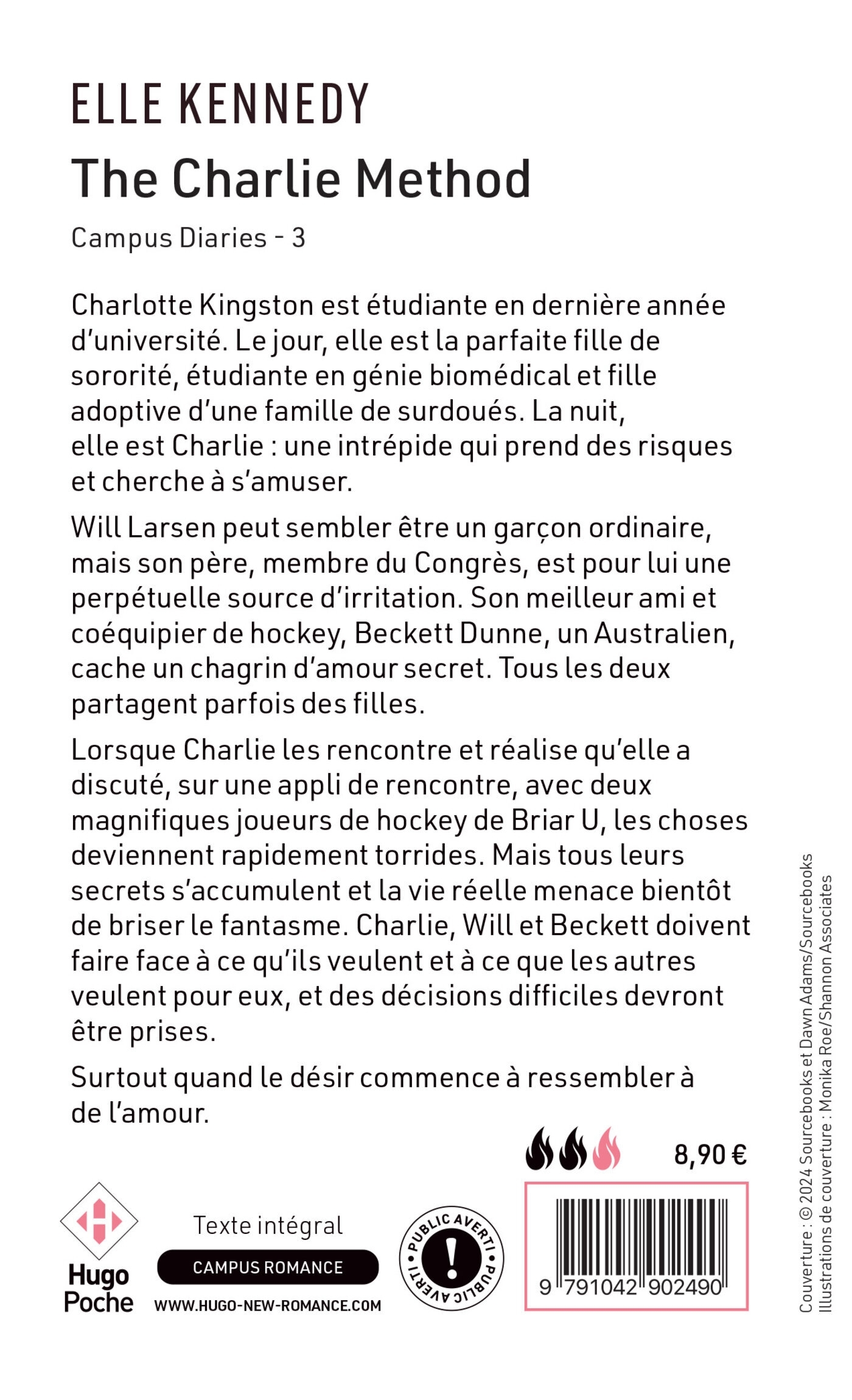 The Charlie method - Version française - Elle Kennedy - HUGO POCHE