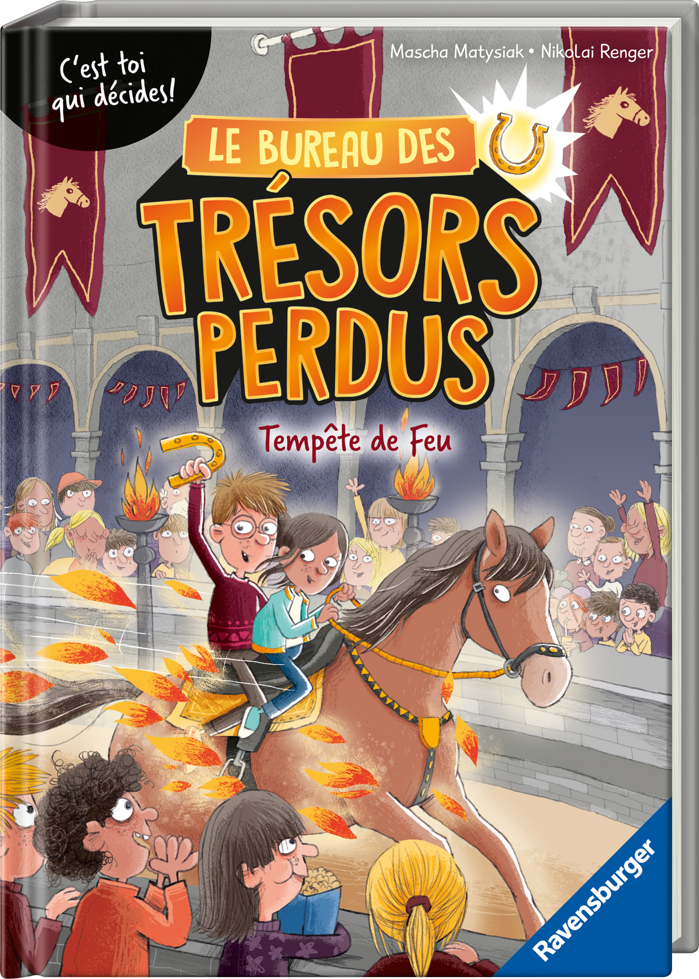 Le bureau des trésors perdus : Tempête de Feu - Mascha Matysiak - RAVENSBURGER
