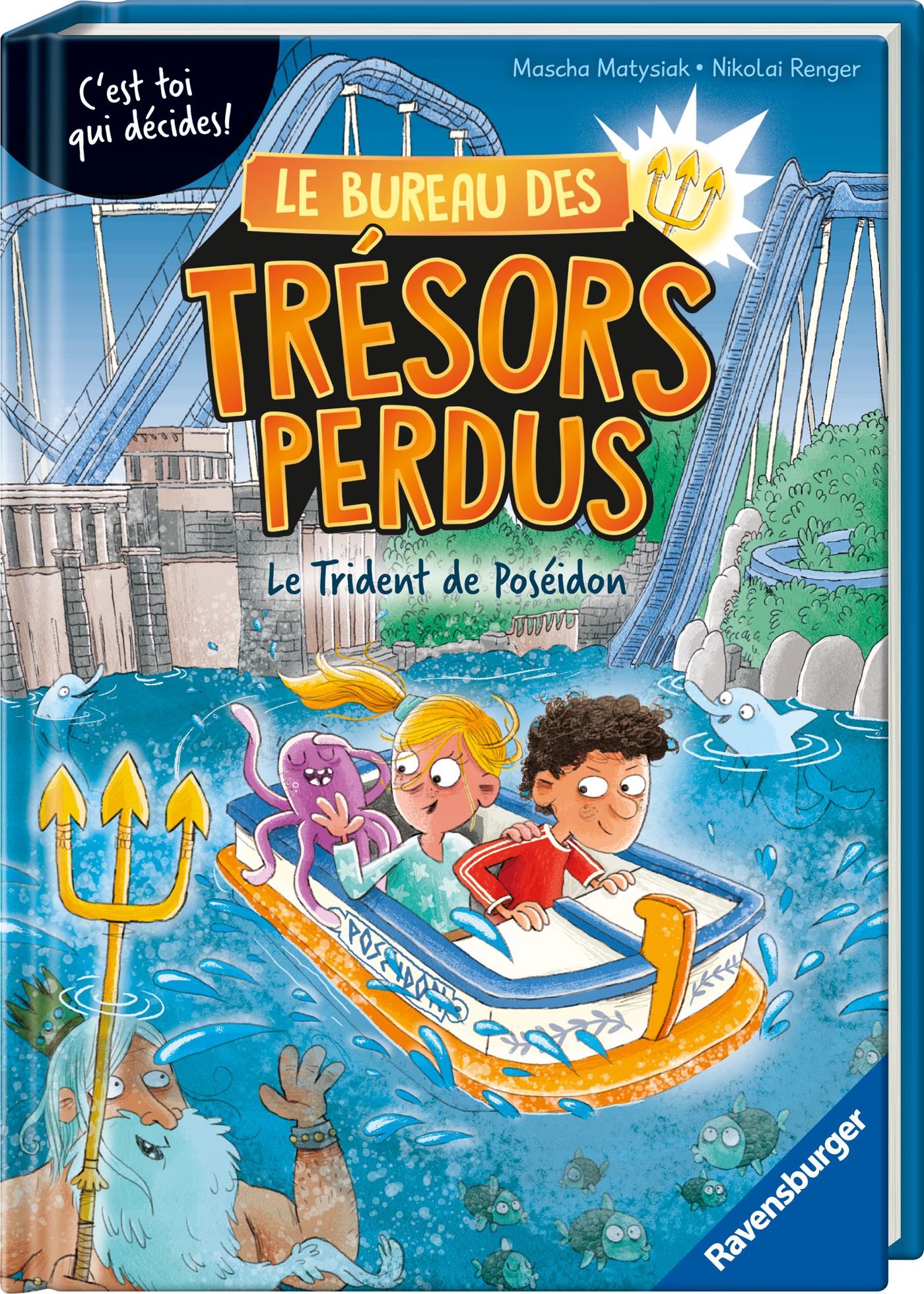 Le bureau des trésors perdus : Le Trident de Poséidon - Mascha Matysiak - RAVENSBURGER