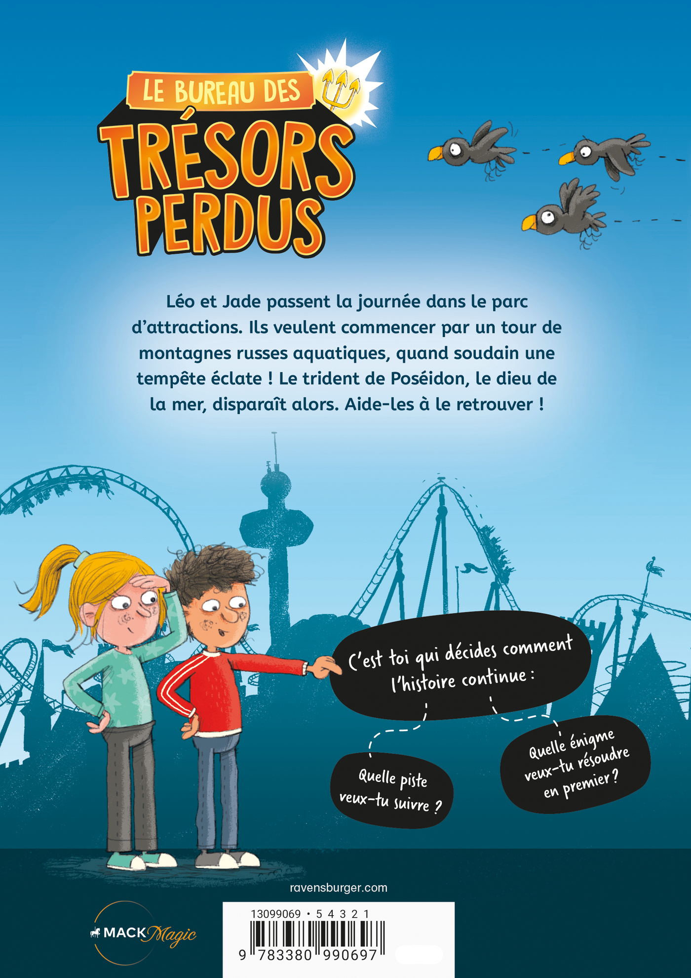 Le bureau des trésors perdus : Le Trident de Poséidon - Mascha Matysiak - RAVENSBURGER