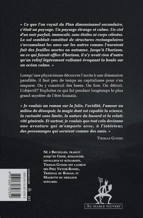 Spectres - Thomas Gunzig - DIABLE VAUVERT