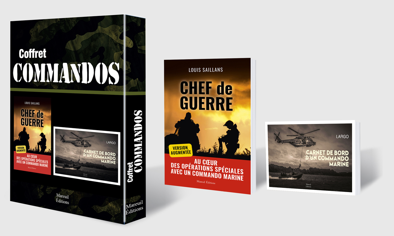 Coffret Commandos - Louis Saillans,  Largo - MAREUIL EDITION