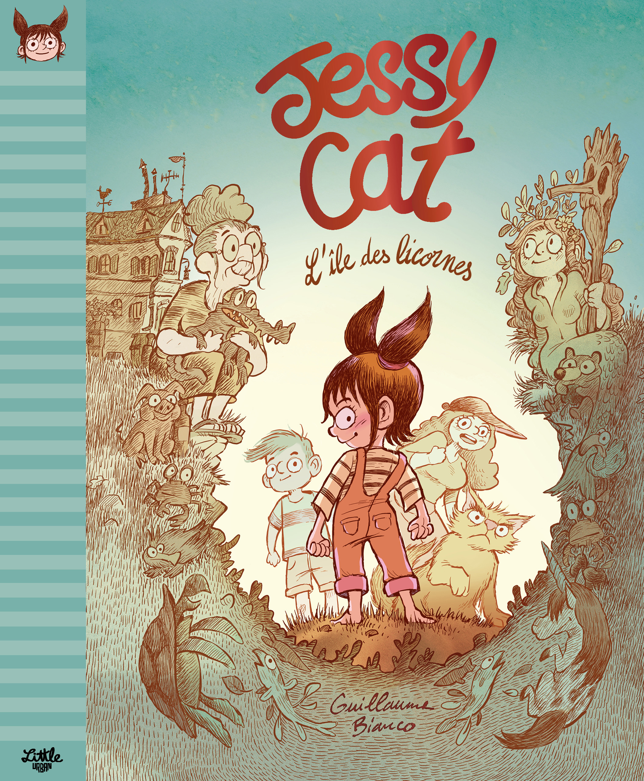 Jessy Cat - L'Île des licornes -  Bianco Guillaume, Guillaume Bianco - LITTLE URBAN