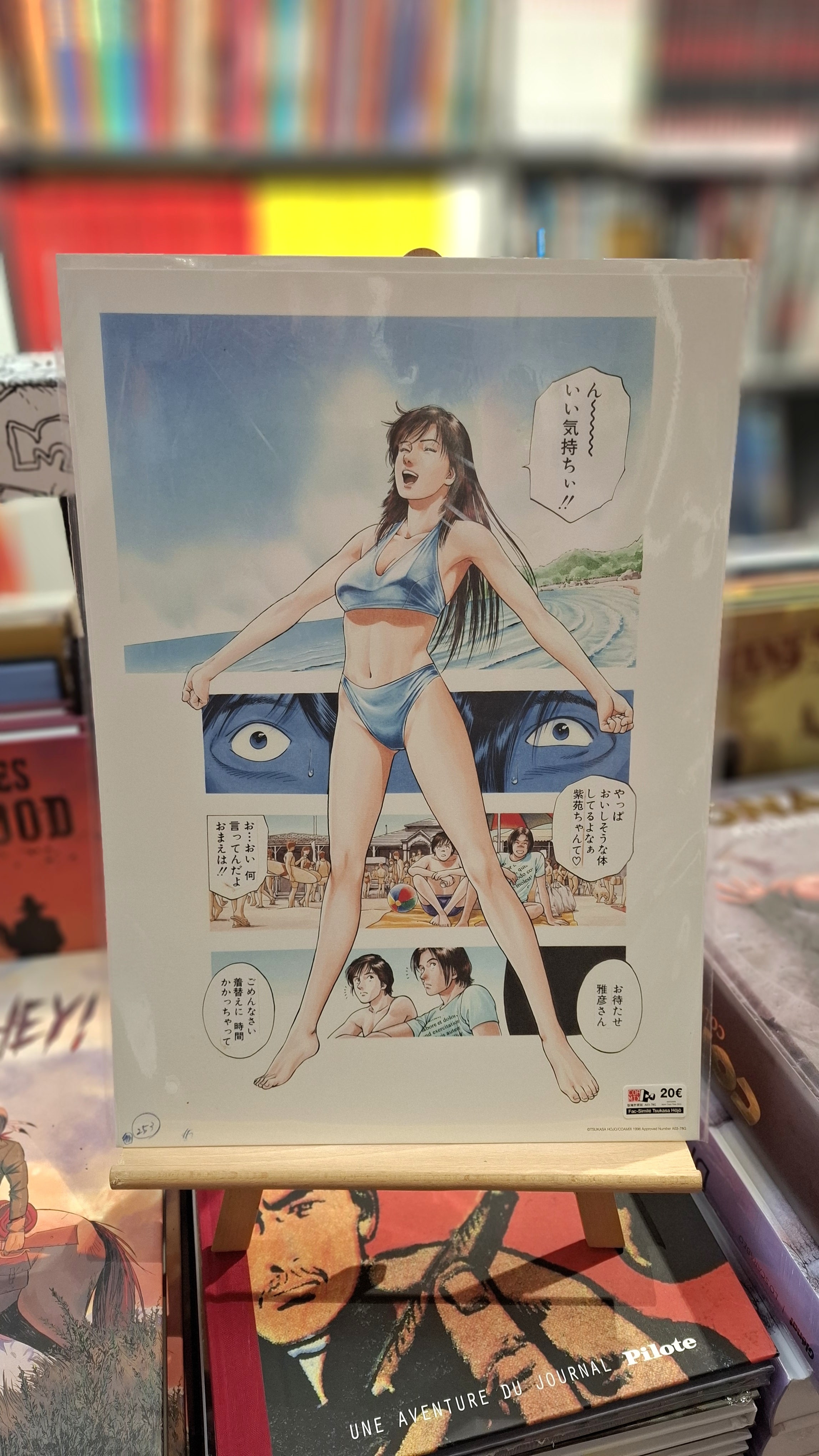 SERIGRAPHIE TSUKASA HOJO - 1