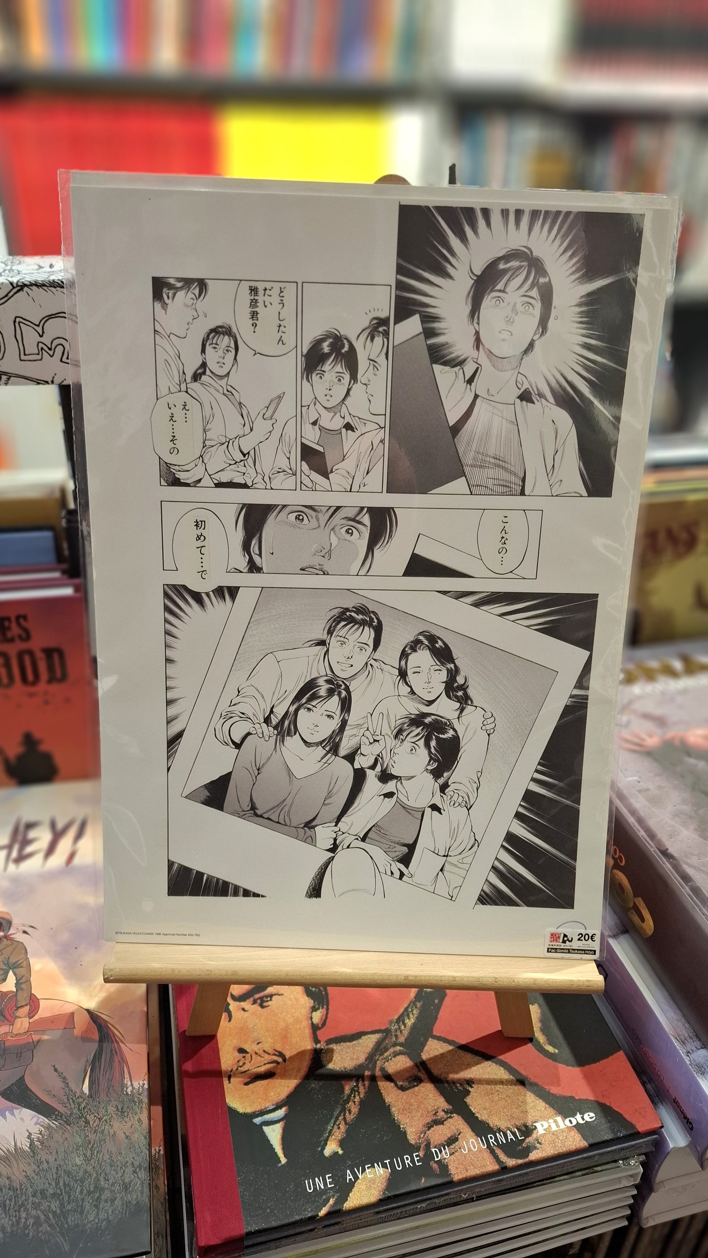 SERIGRAPHIE TSUKASA HOJO - 7