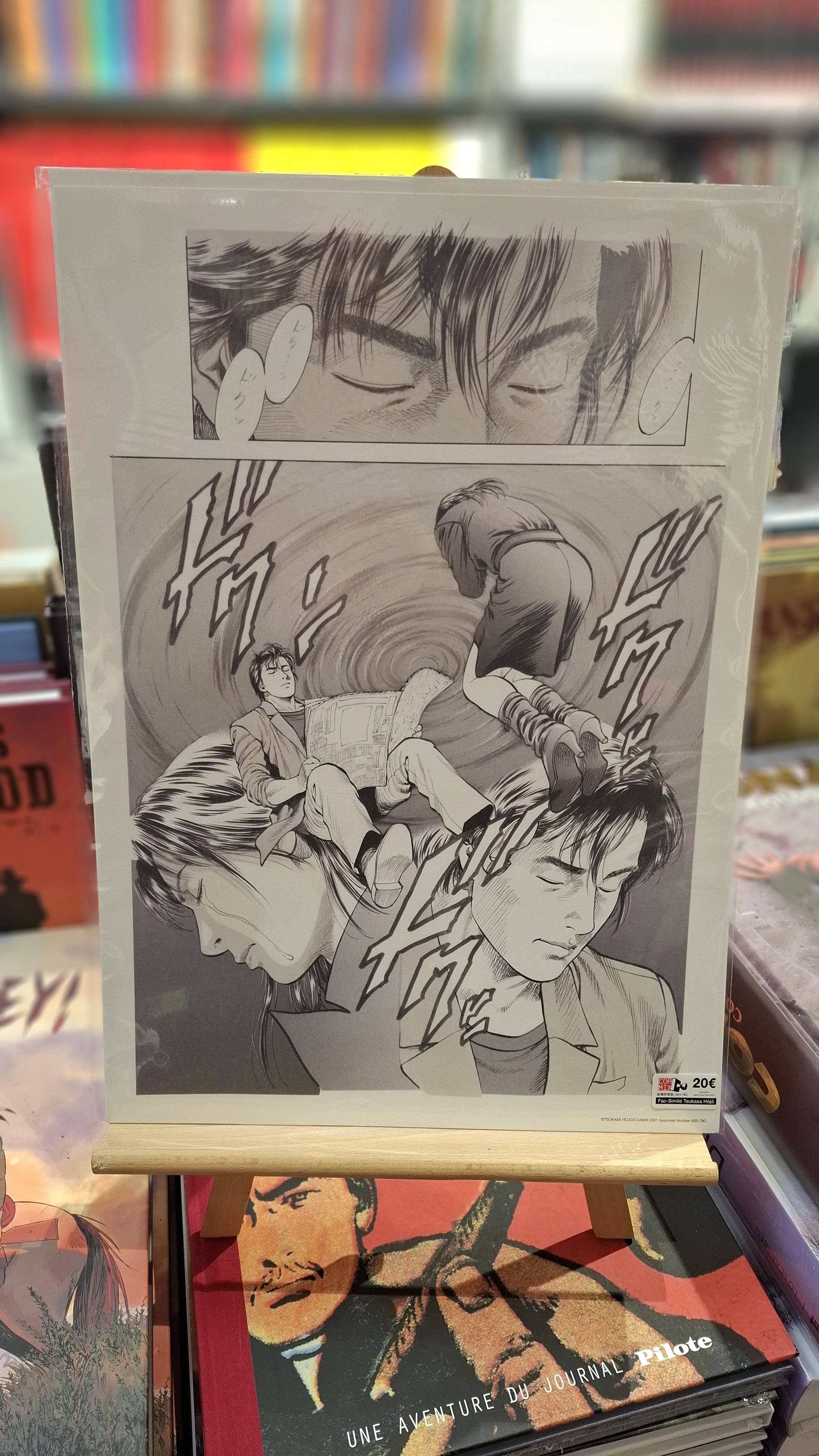 SERIGRAPHIE TSUKASA HOJO - 10